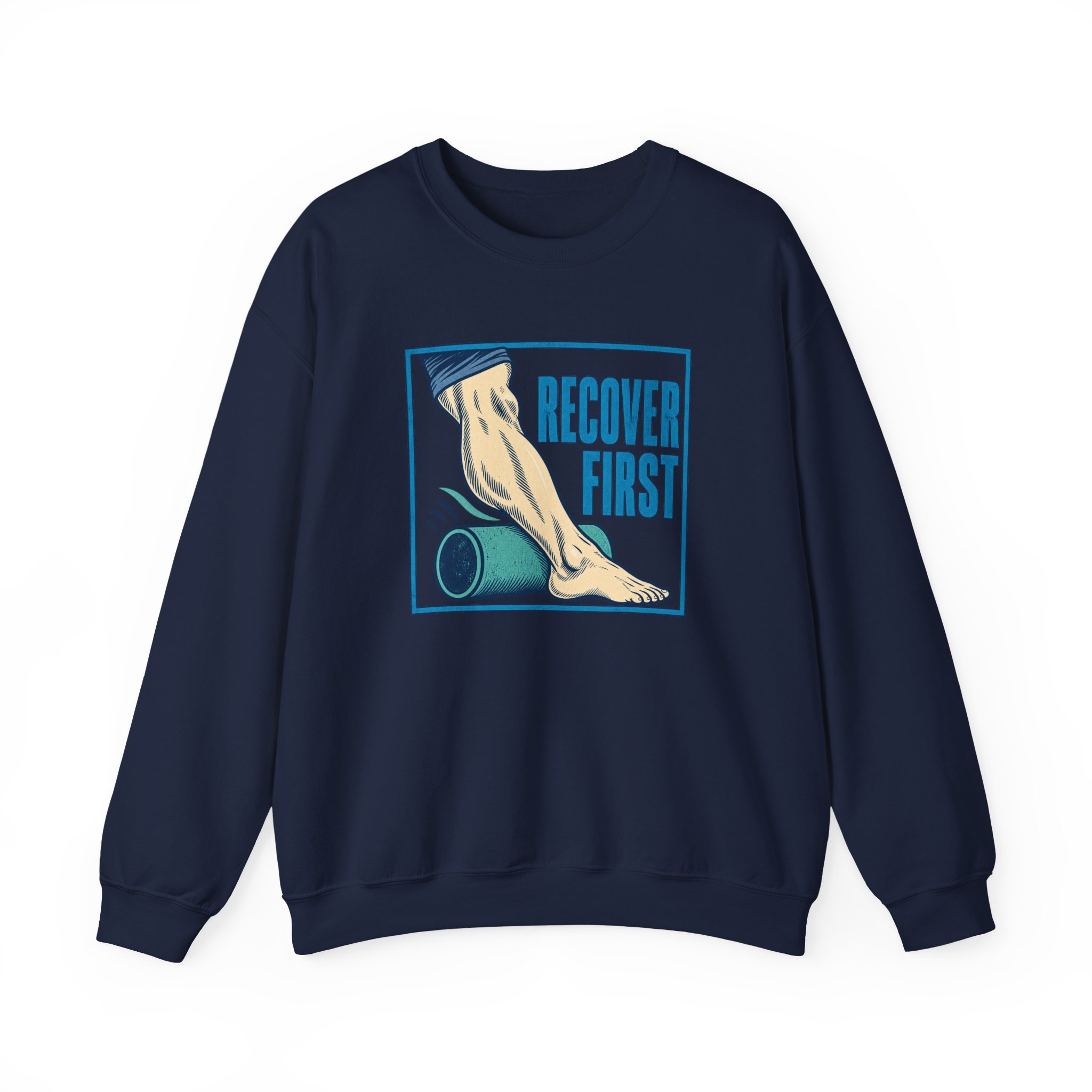 Foam-Roll Pause Sweatshirt — Black – Image 3