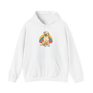 Retro Breed Halo Hoodie — Weiß