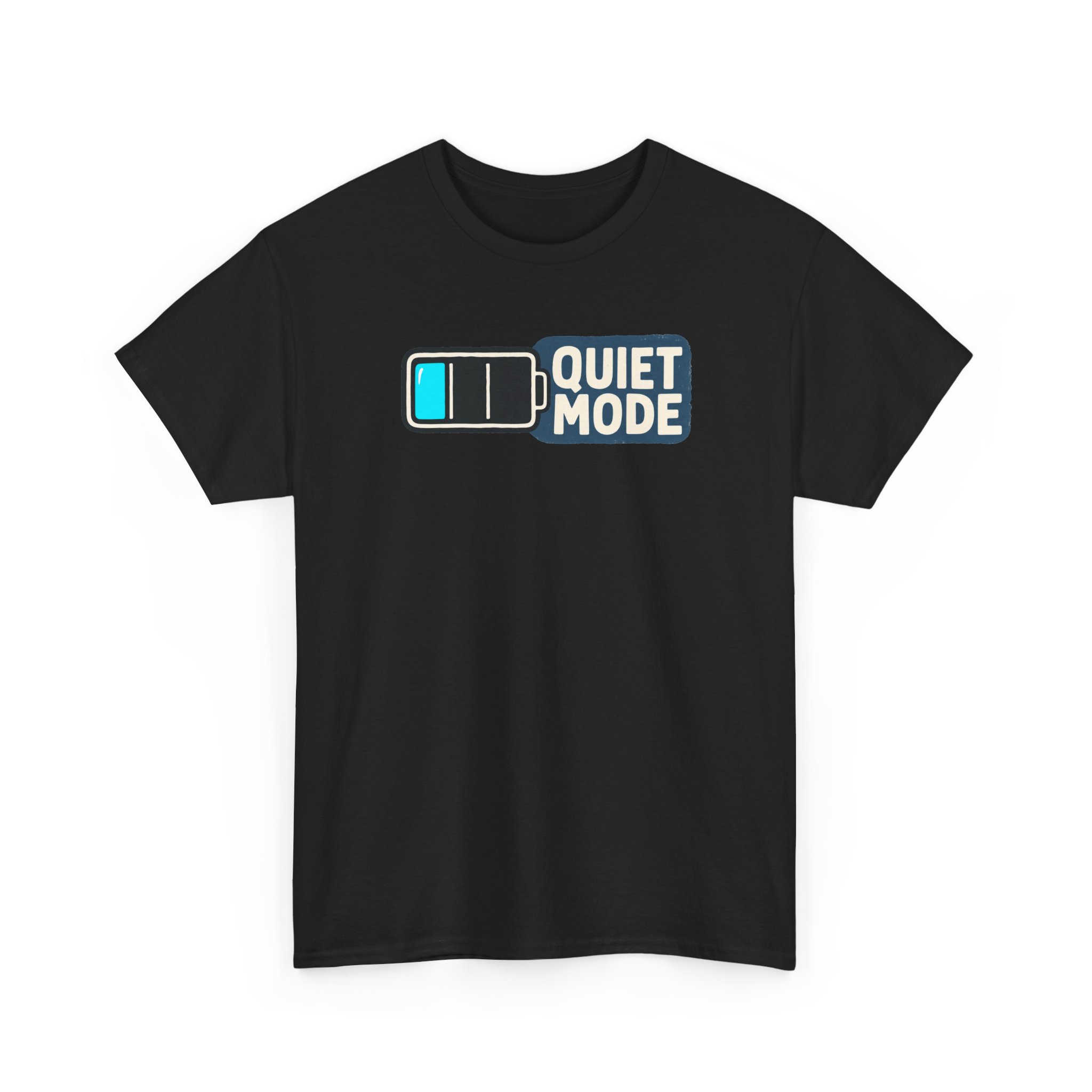 T-shirt Quiet Mode — Noir