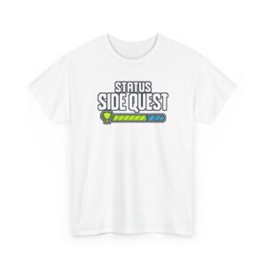 Side Quest Progress T-Shirt — Weiß