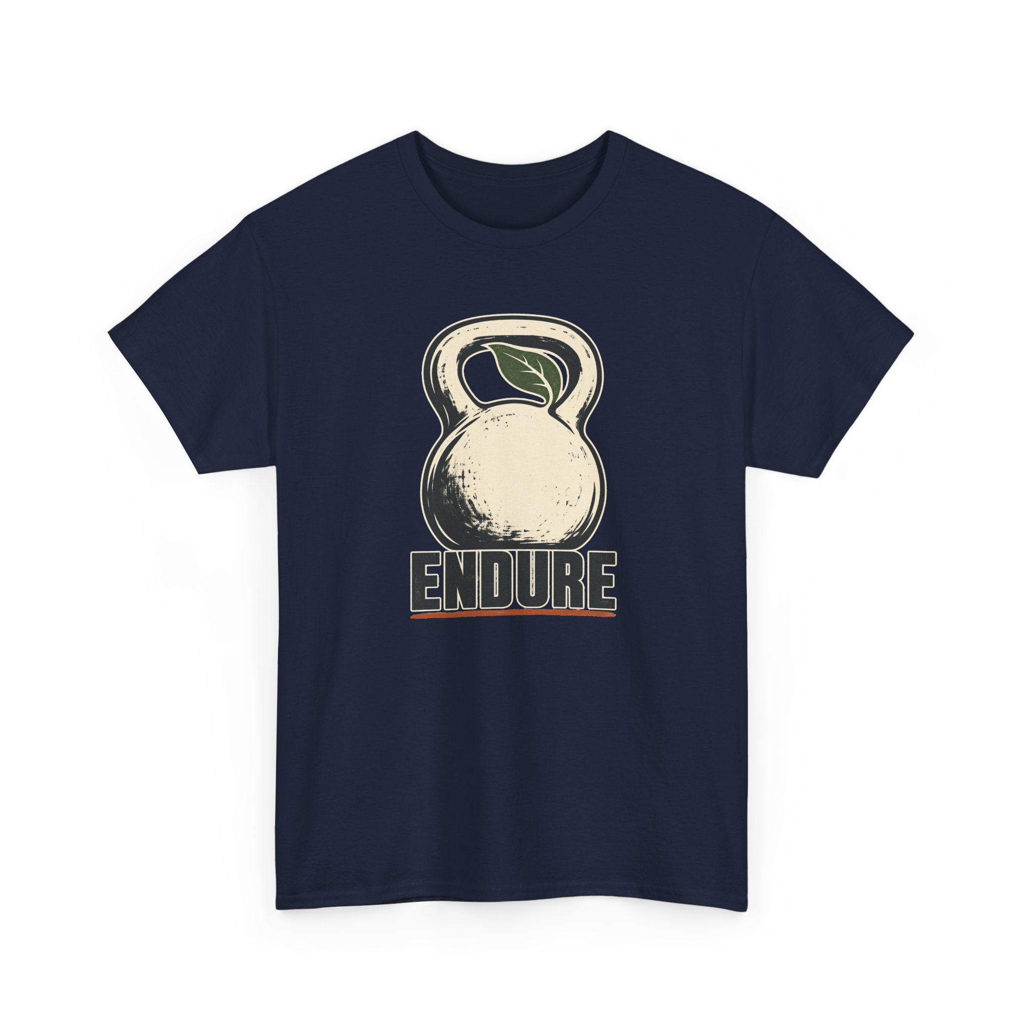 Endure Kettlebell Emblem T-Shirt — Black – Bild 3