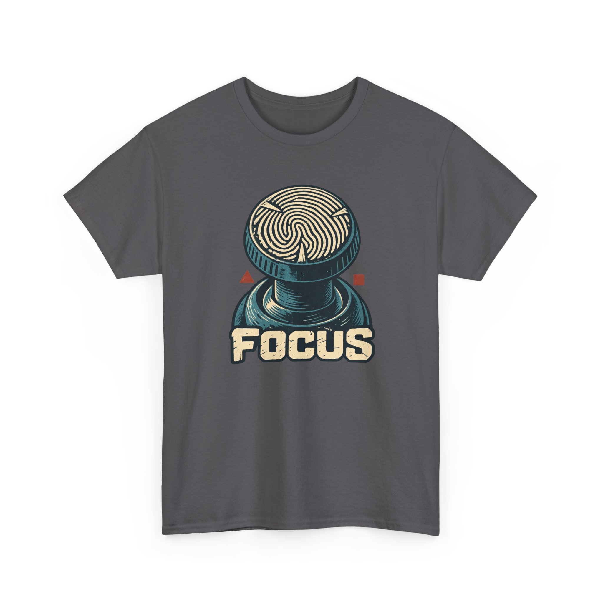 Analog Thumbprint T-Shirt — Black - Image 2