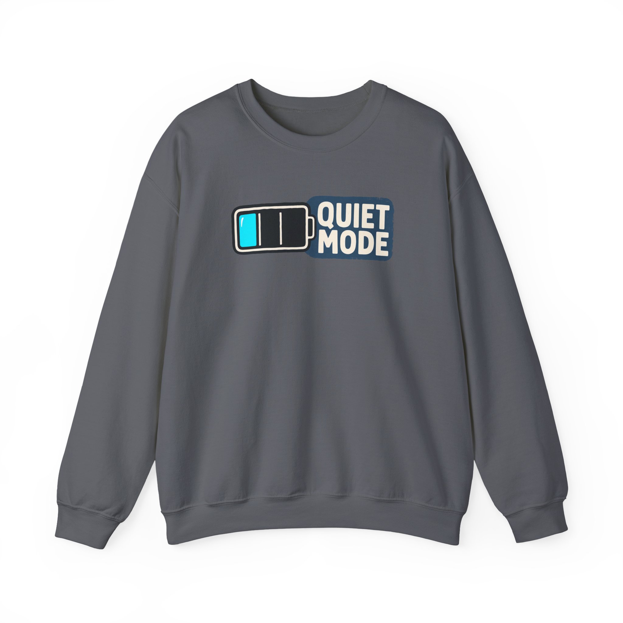 Quiet Mode Sweatshirt — Black – Bild 2