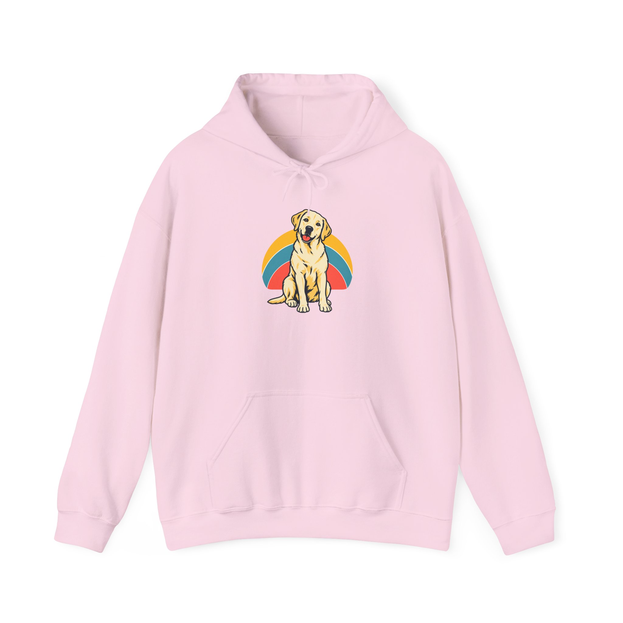 Retro Breed Halo Hoodie — White – Bild 3