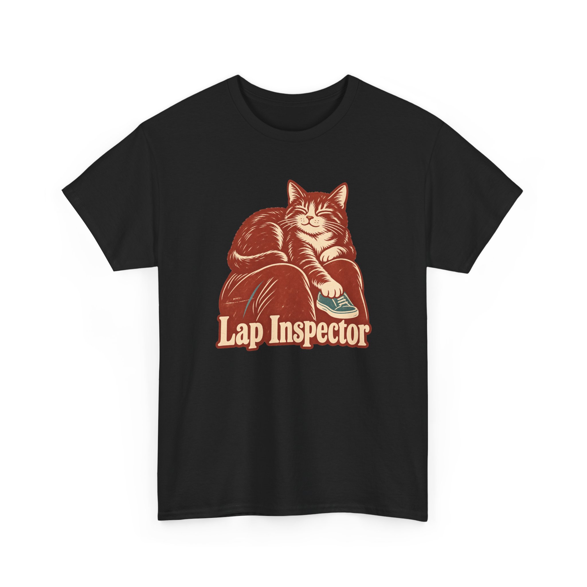 Lap Inspector T-Shirt — Black