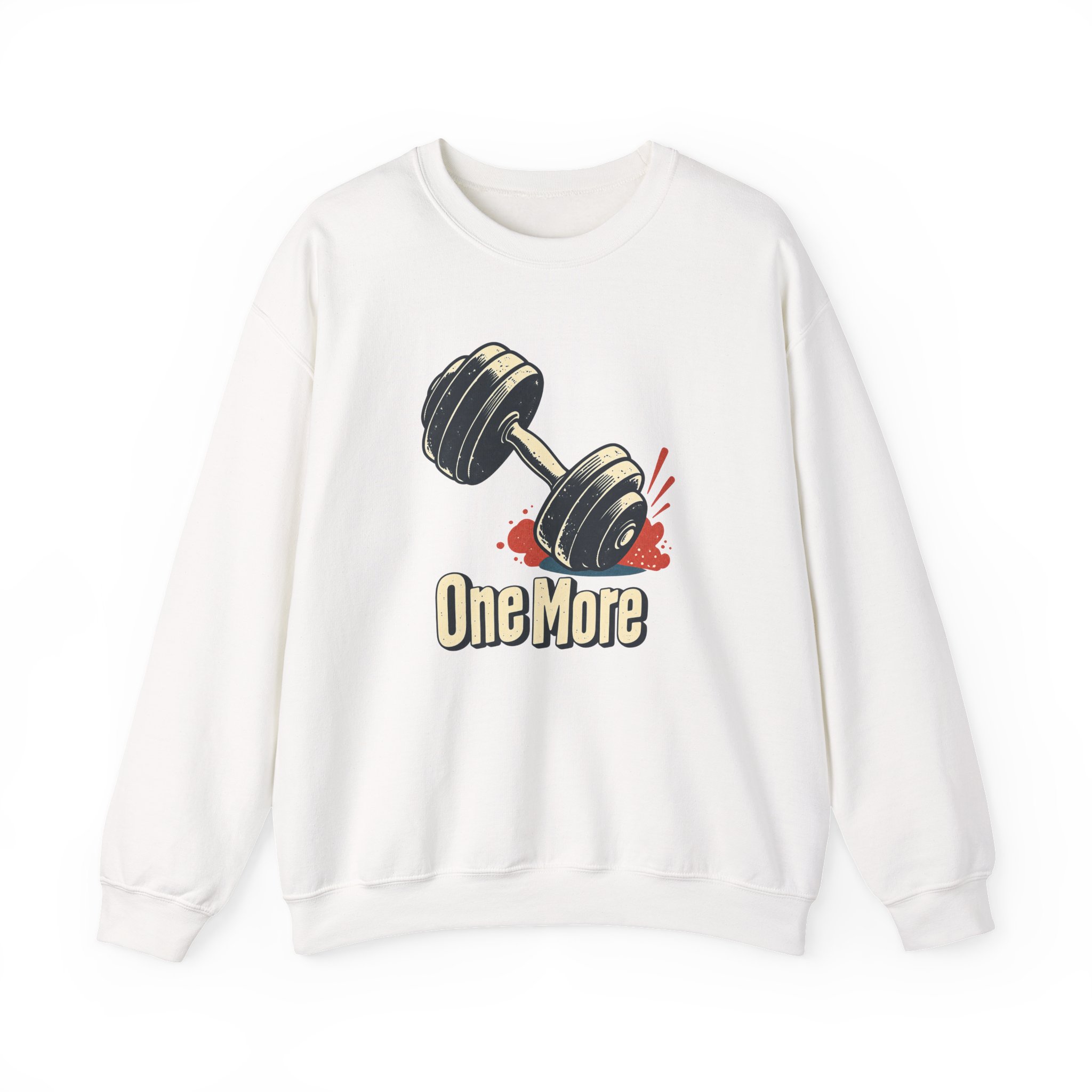 Dropped Set Sweatshirt — Weiß
