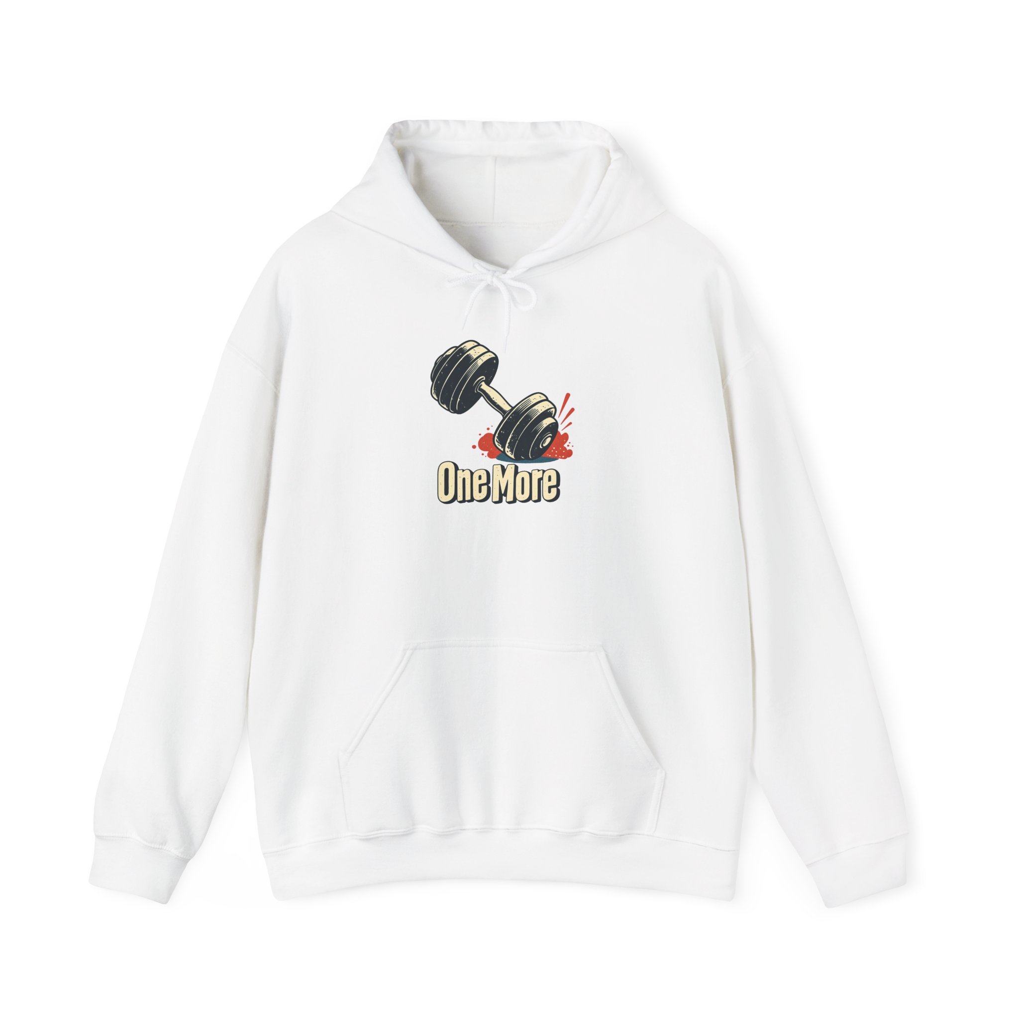 Dropped Set Hoodie — White