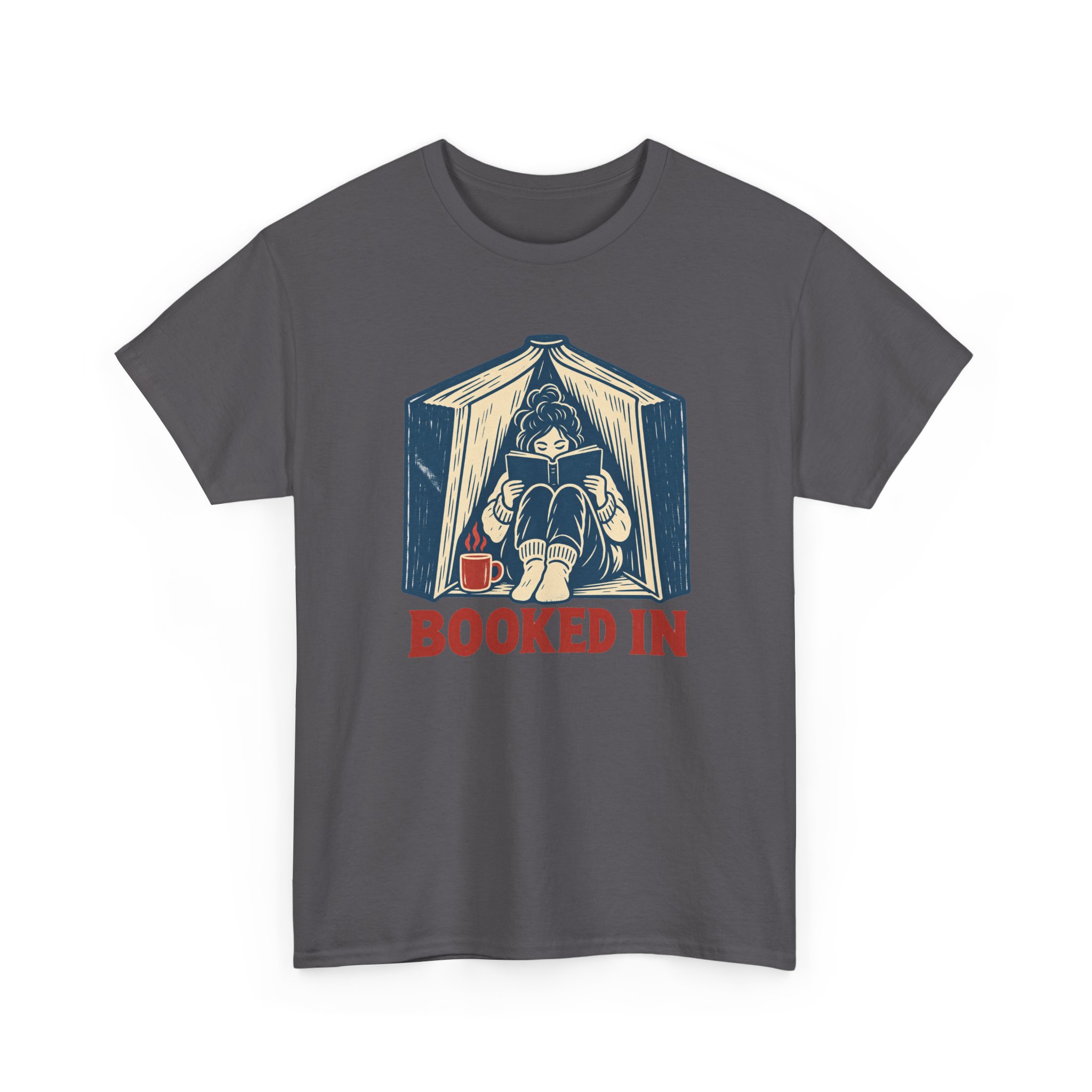Booked In T-Shirt — Black - Image 2