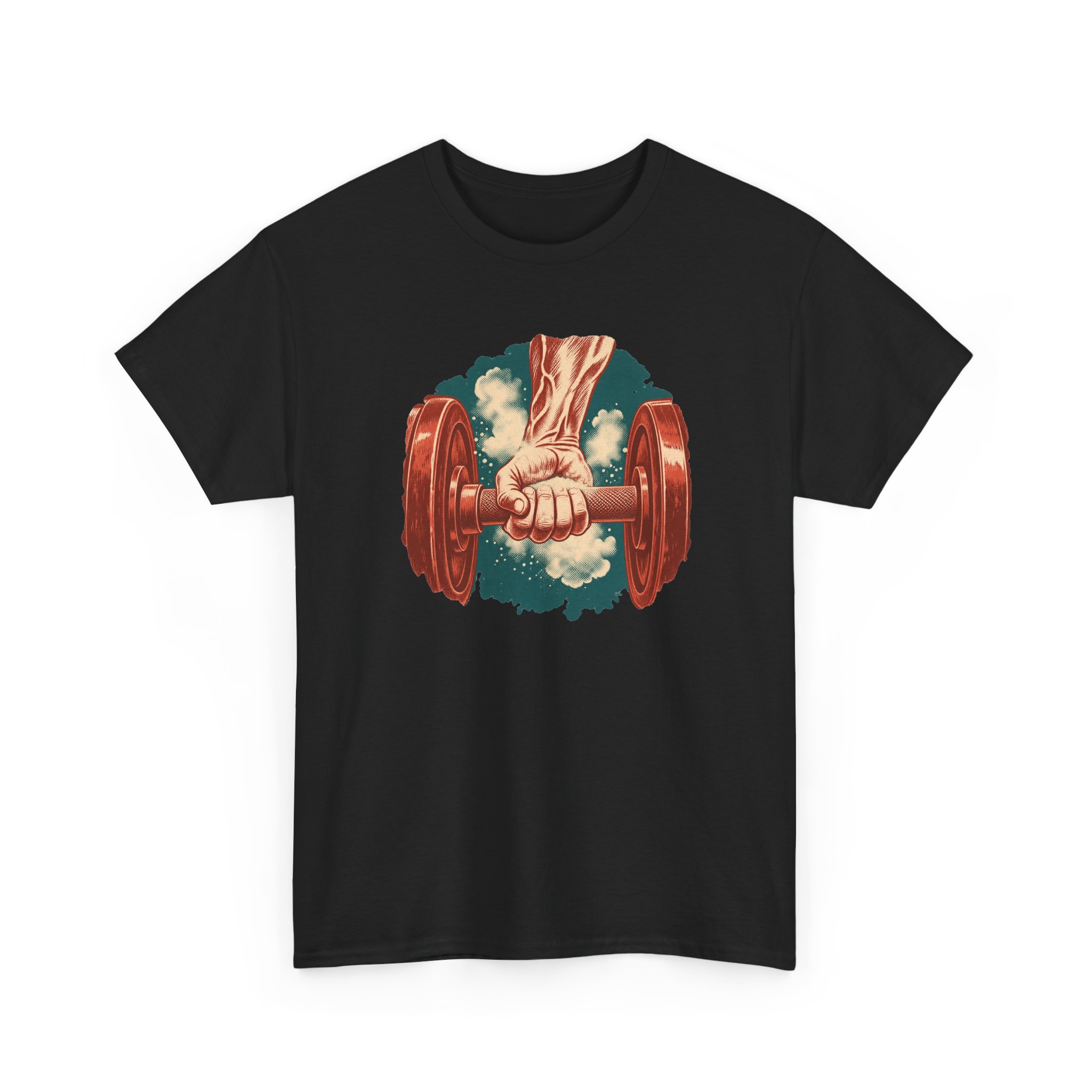 Chalk Halo T-Shirt — Black