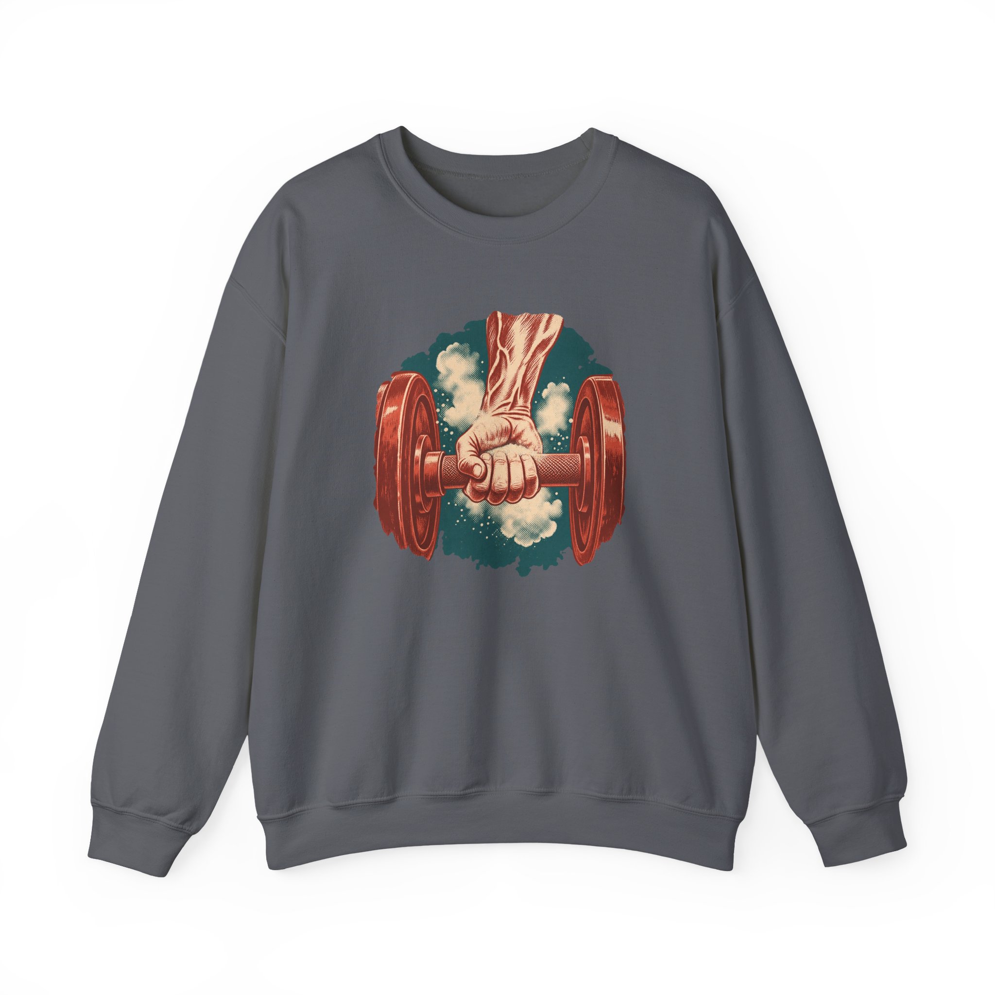 Chalk Halo Sweatshirt — Black - Image 2