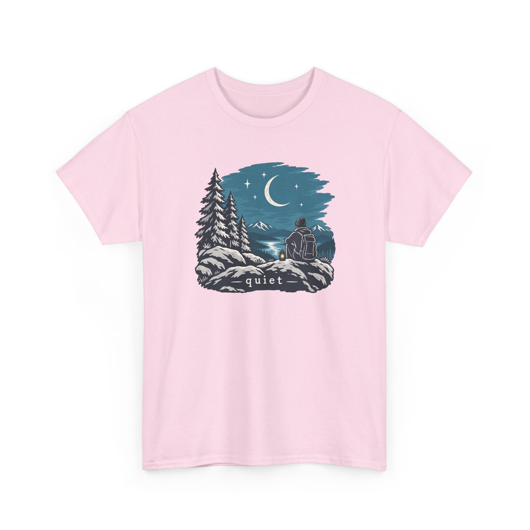 Ridge & Moon T-Shirt — White – Bild 2