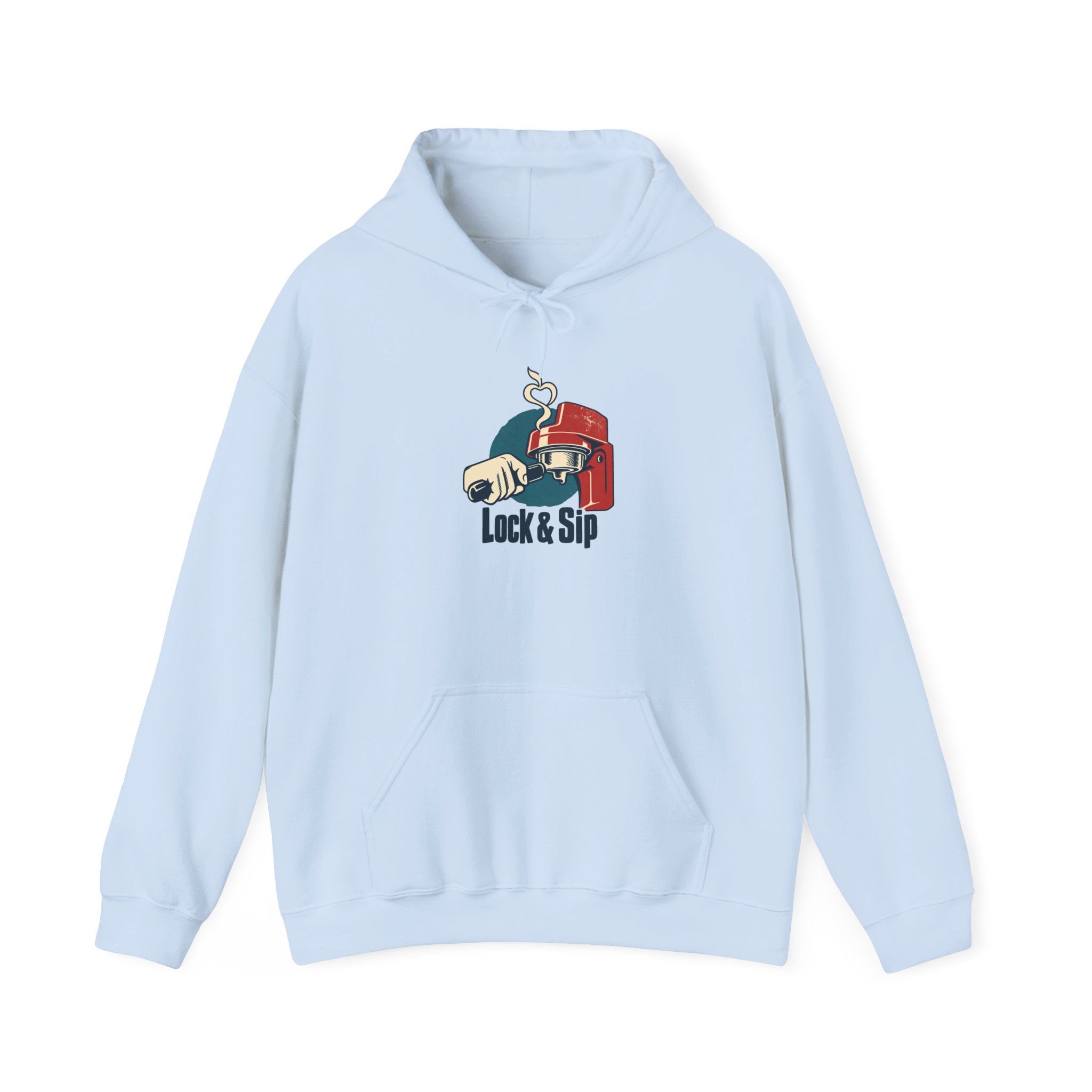 Lock & Sip Hoodie — White – Bild 2