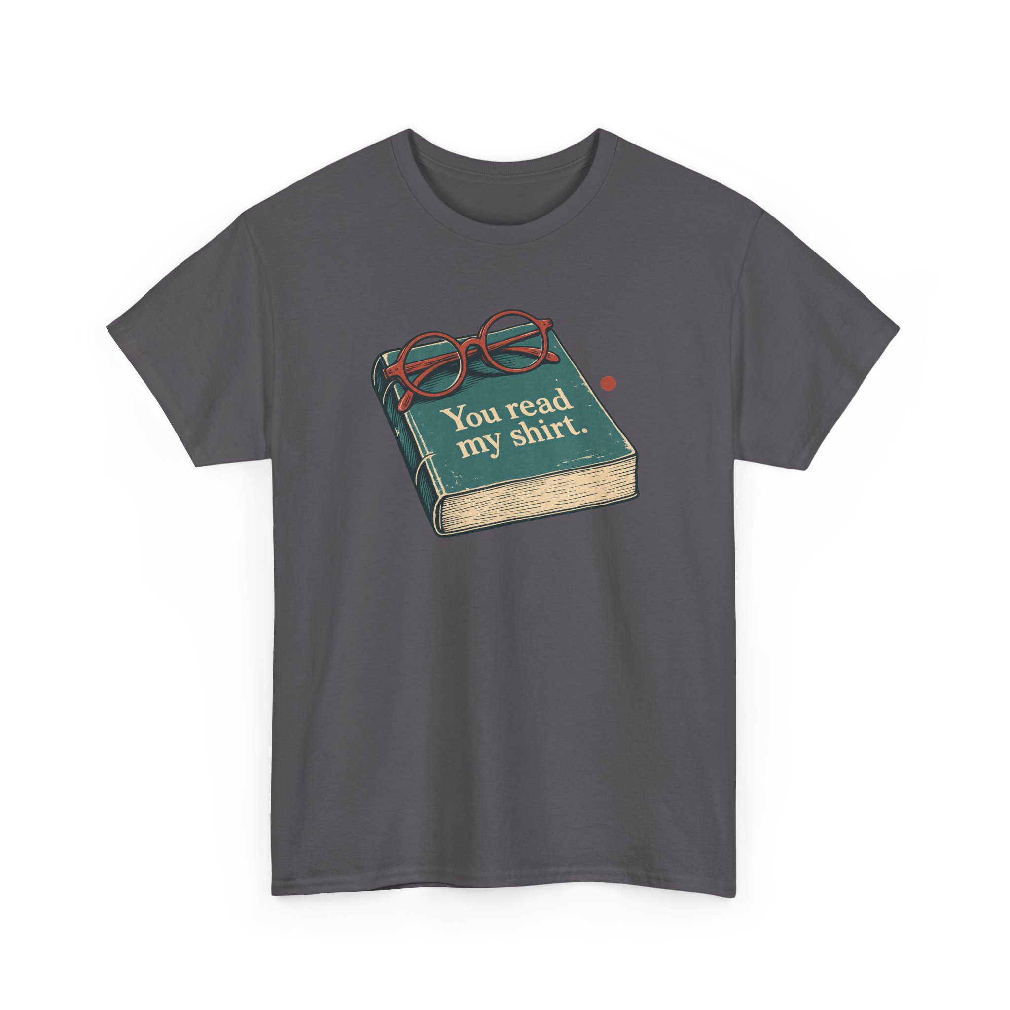 Quiet Read T-Shirt — Black – Bild 2