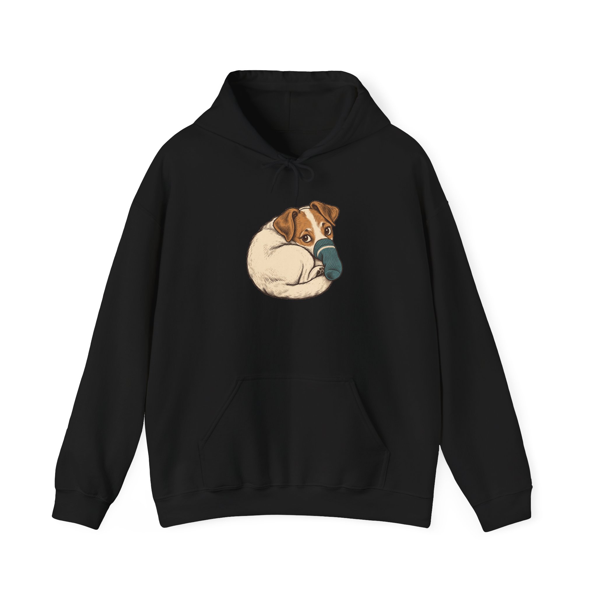 Pocket Napper Hoodie — Schwarz