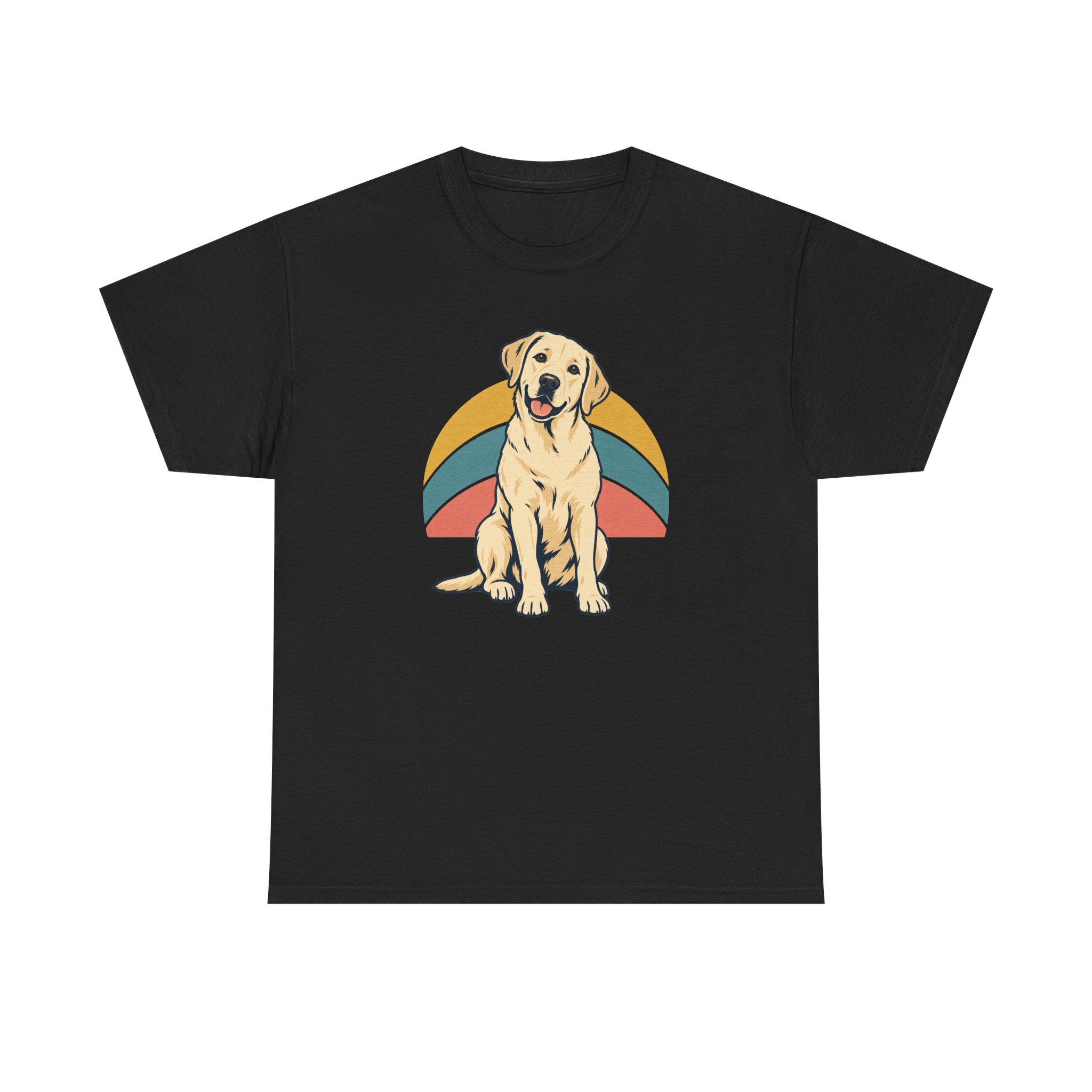 Retro Breed Halo T-Shirt — Schwarz