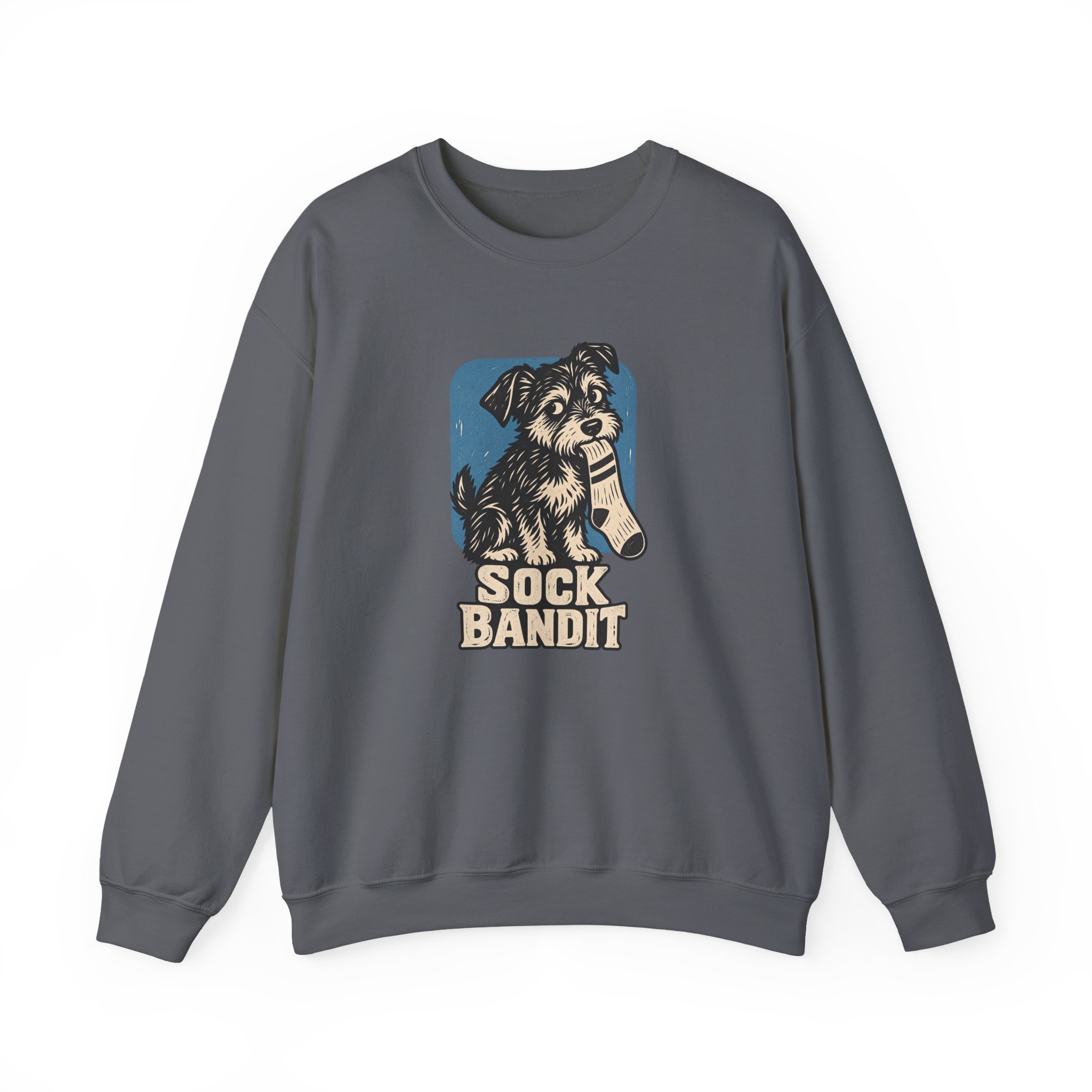 Sock Bandit Sweatshirt — Black – Image 2