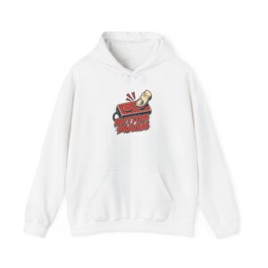 Button Mash Relief Hoodie — White