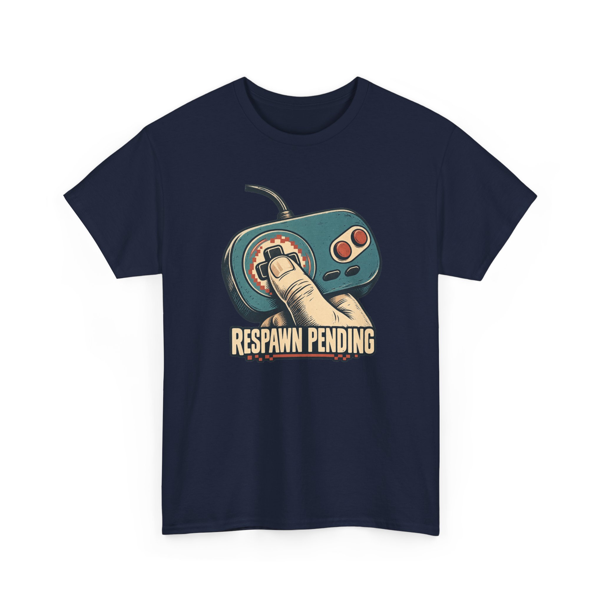 Thumbs-Up Respawn T-Shirt — Black – Image 3