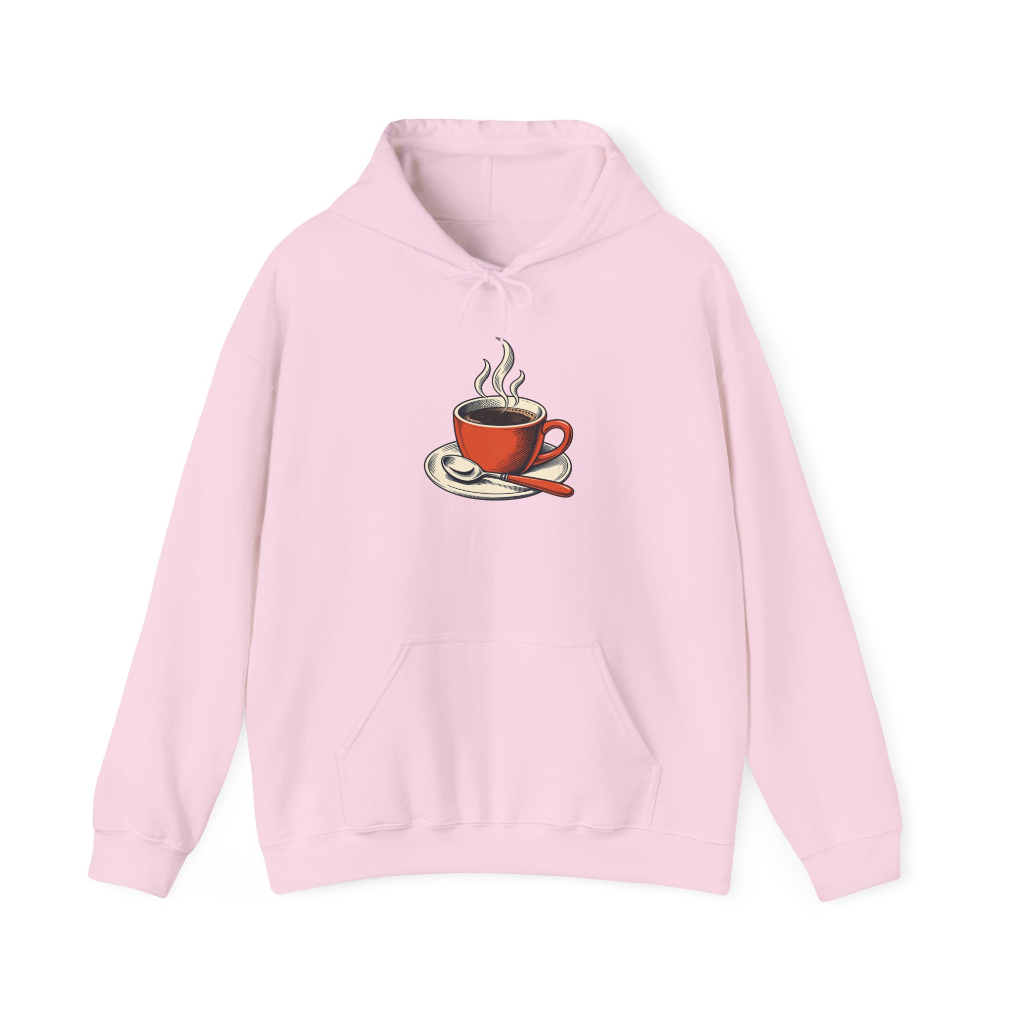 Snooze Spoon Hoodie — White - Image 3