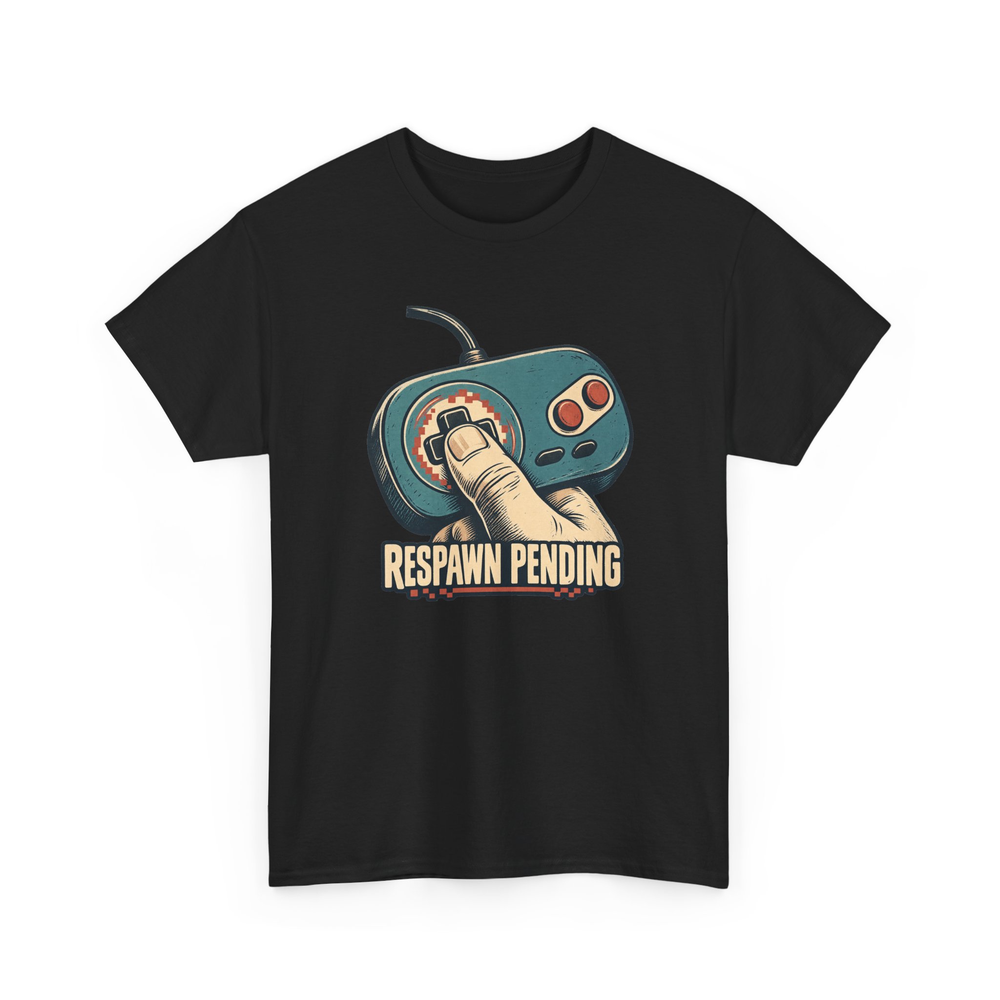 T-shirt Thumbs-Up Respawn — Noir