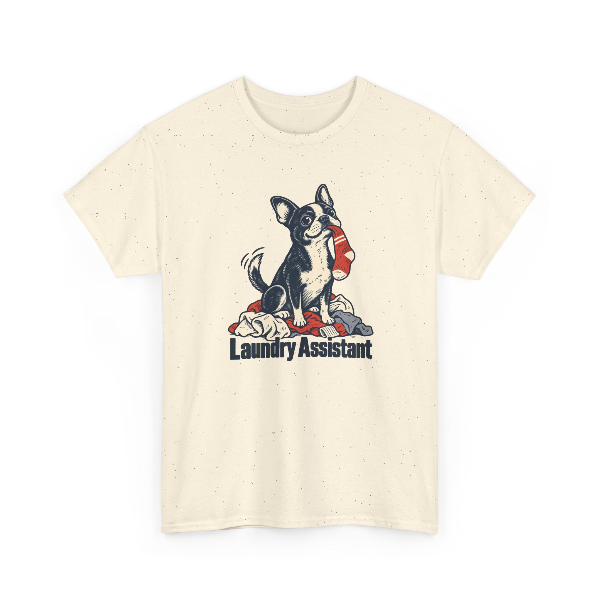 Laundry Assistant T-Shirt — White – Bild 3