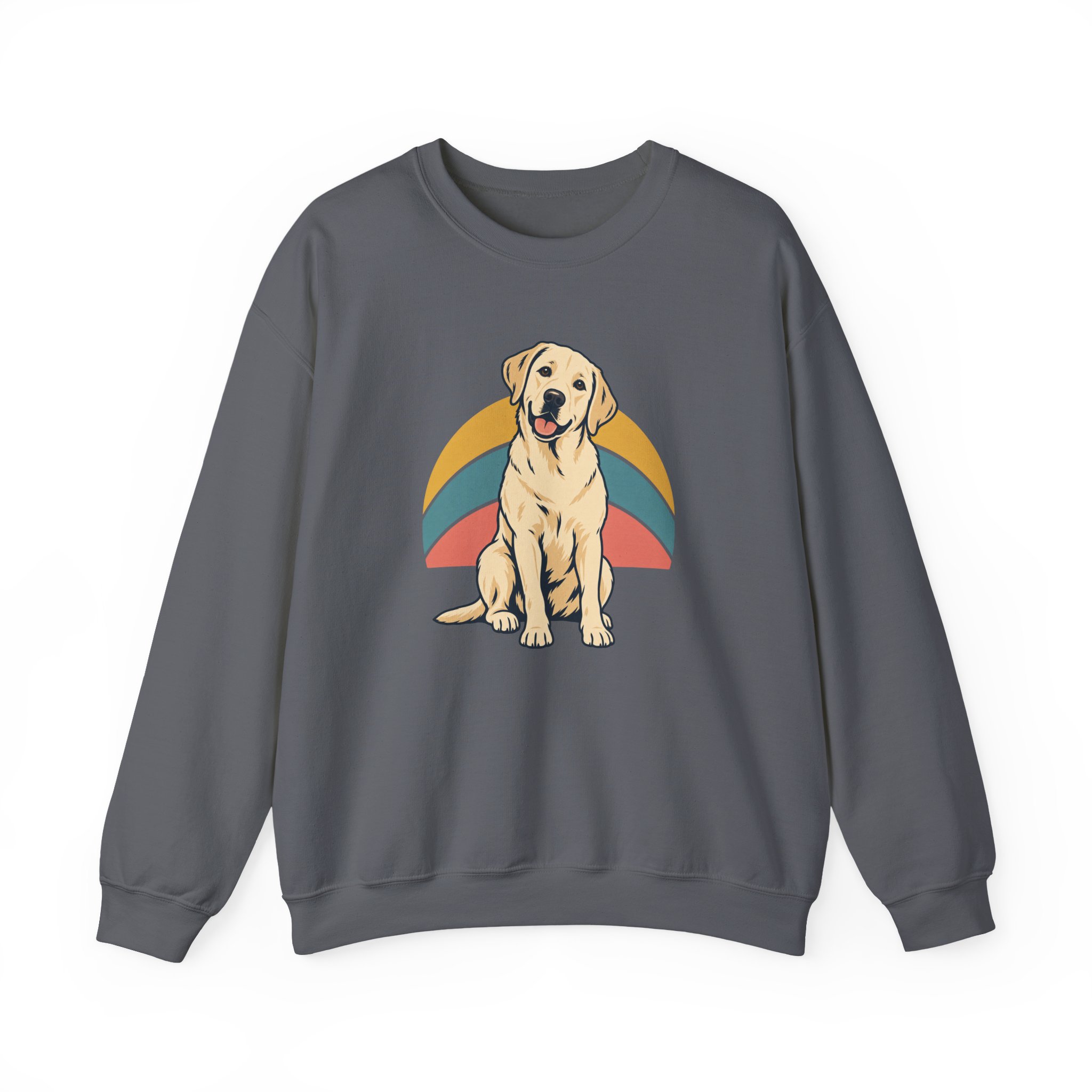 Retro Breed Halo Sweatshirt — Black – Bild 2