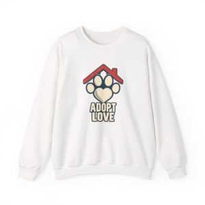 Shelter Heart Mark Sweatshirt — White