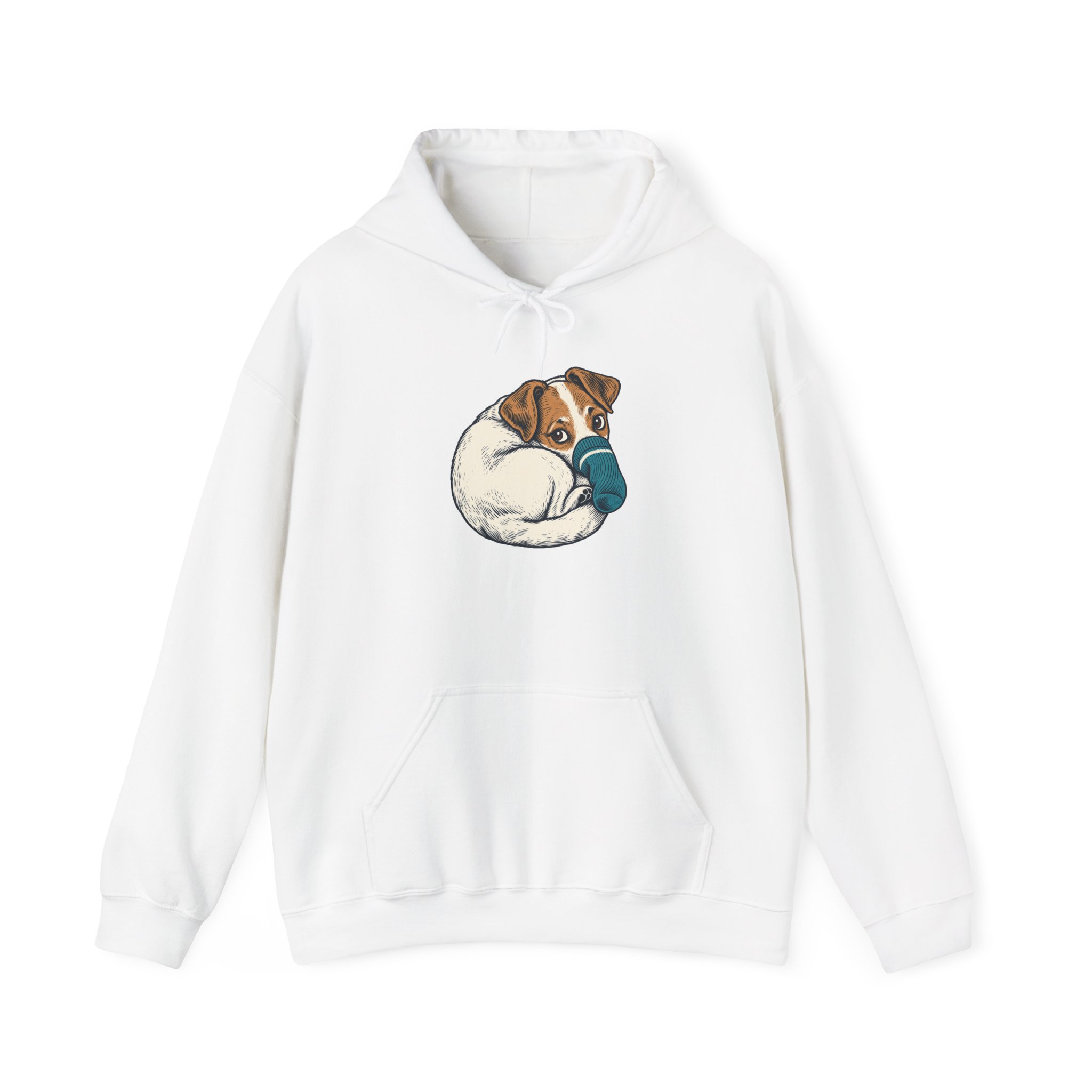 Pocket Napper Hoodie — Weiß