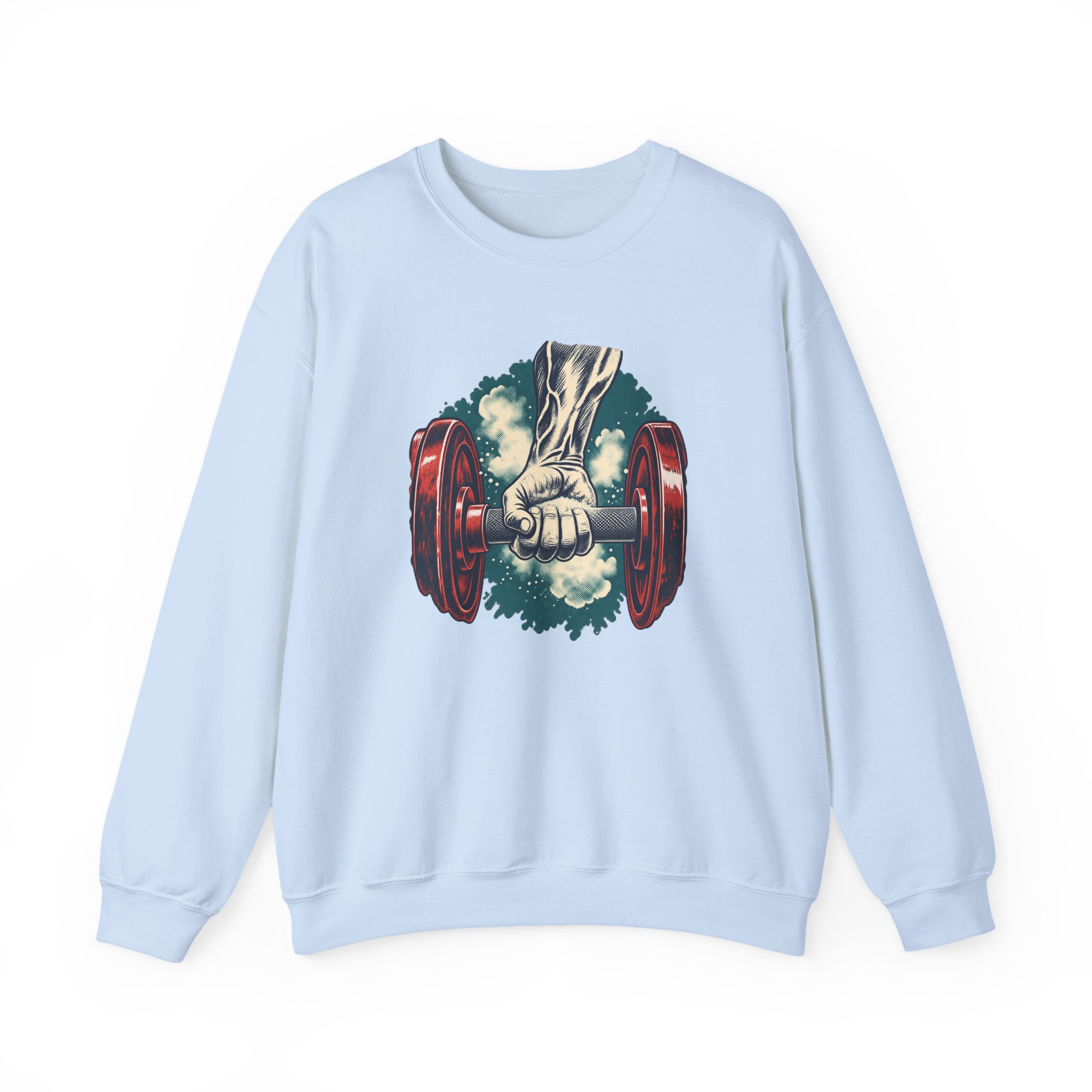 Chalk Halo Sweatshirt — White - Image 2