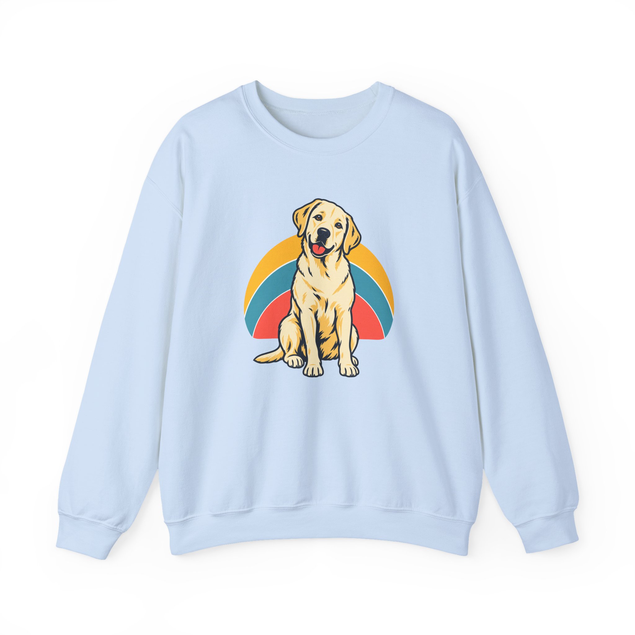 Retro Breed Halo Sweatshirt — White – Bild 2