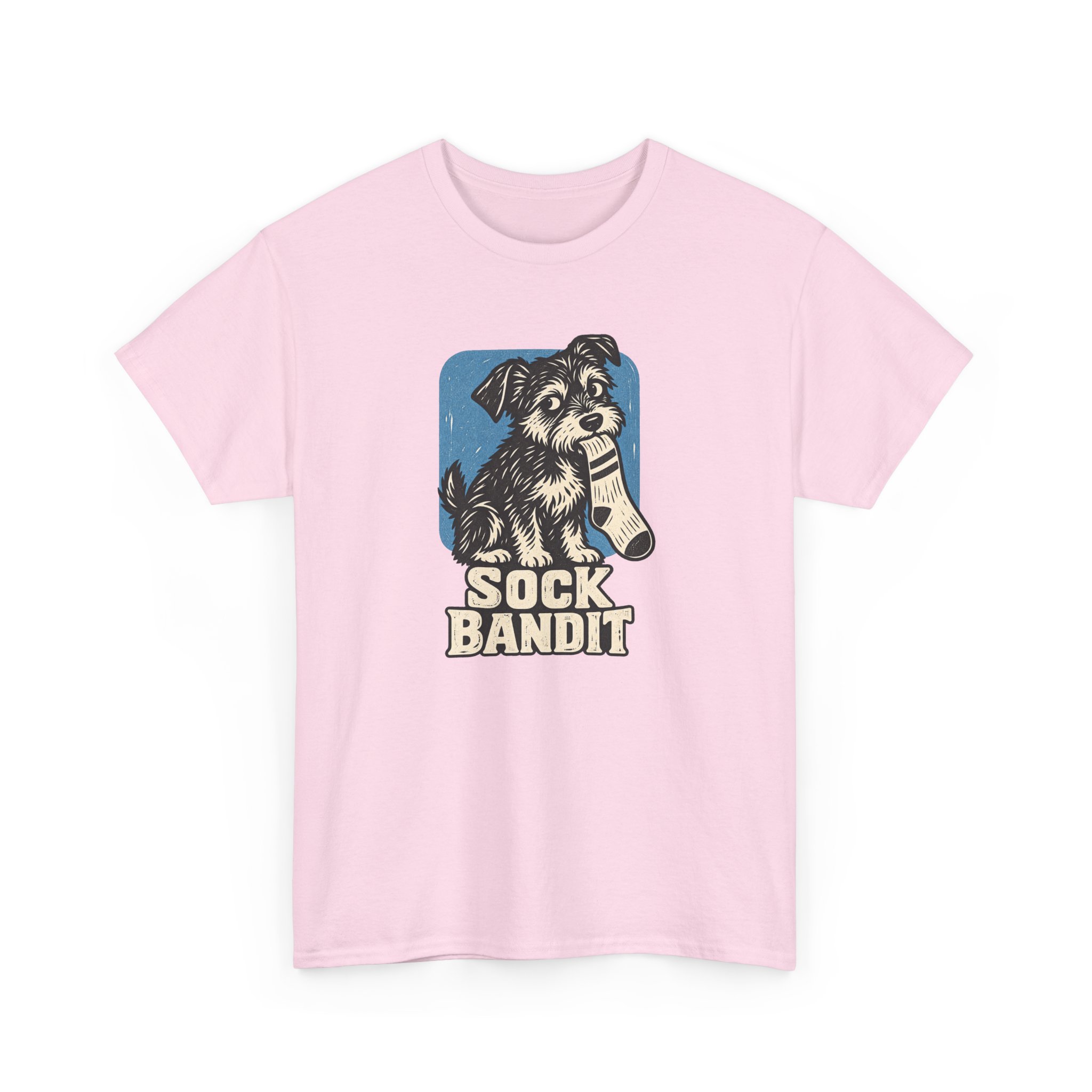 Sock Bandit T-Shirt — White – Bild 2
