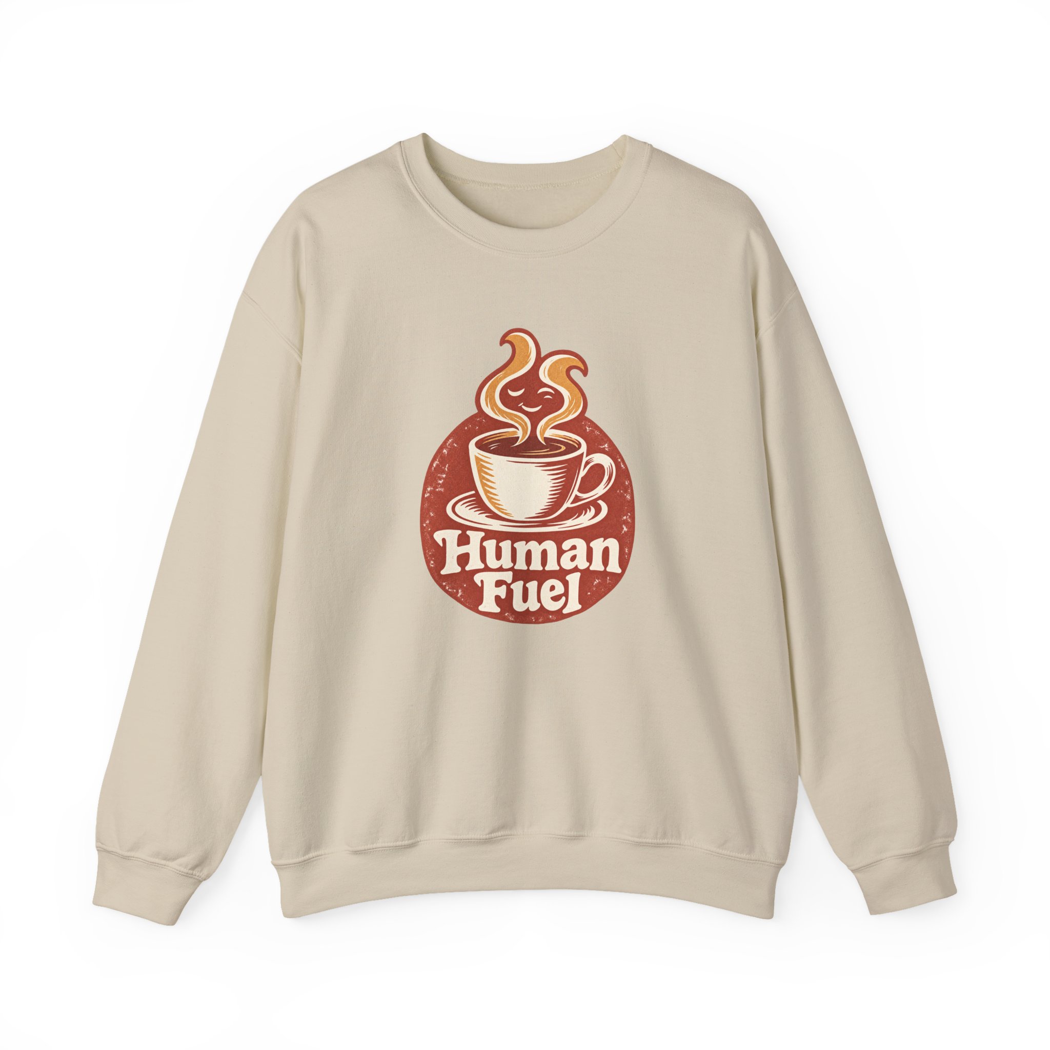 Human Fuel Sweatshirt — White - Image 4