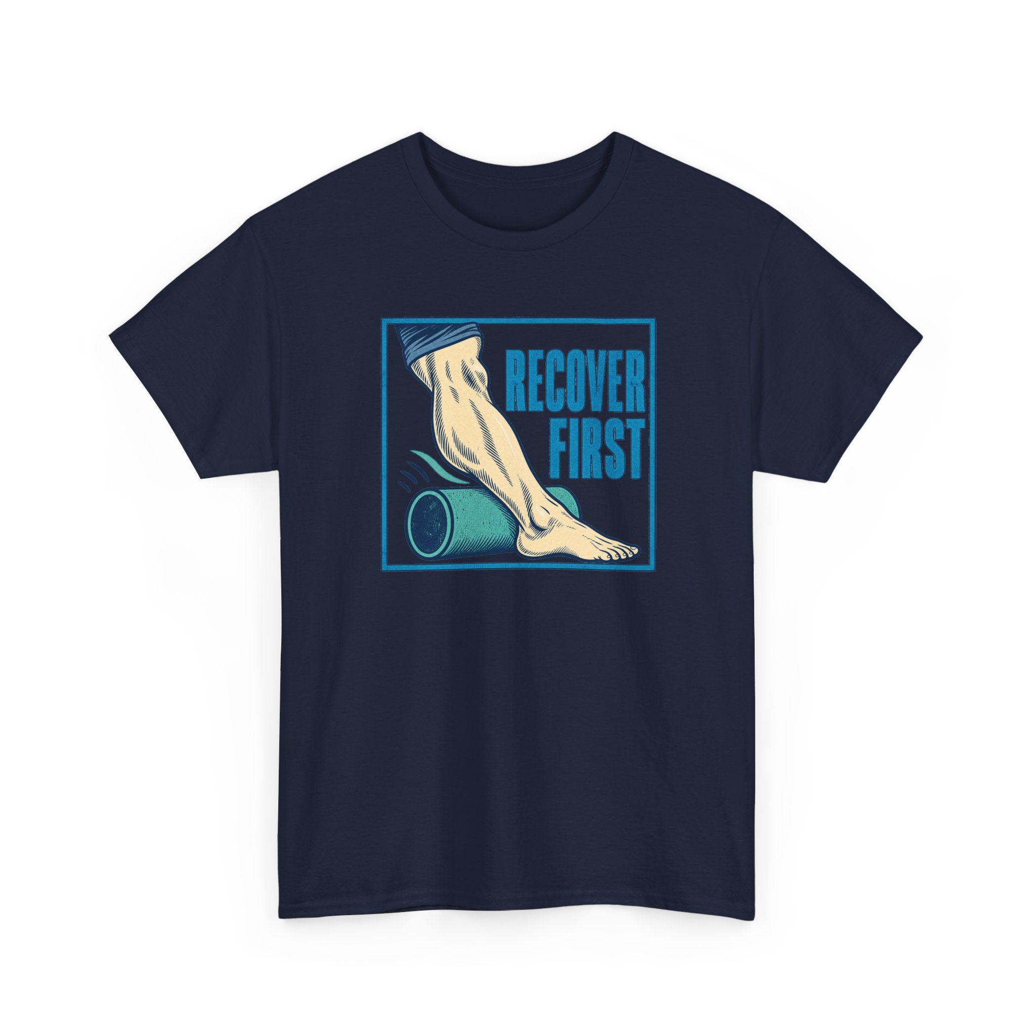 Foam-Roll Pause T-Shirt — Black – Image 3