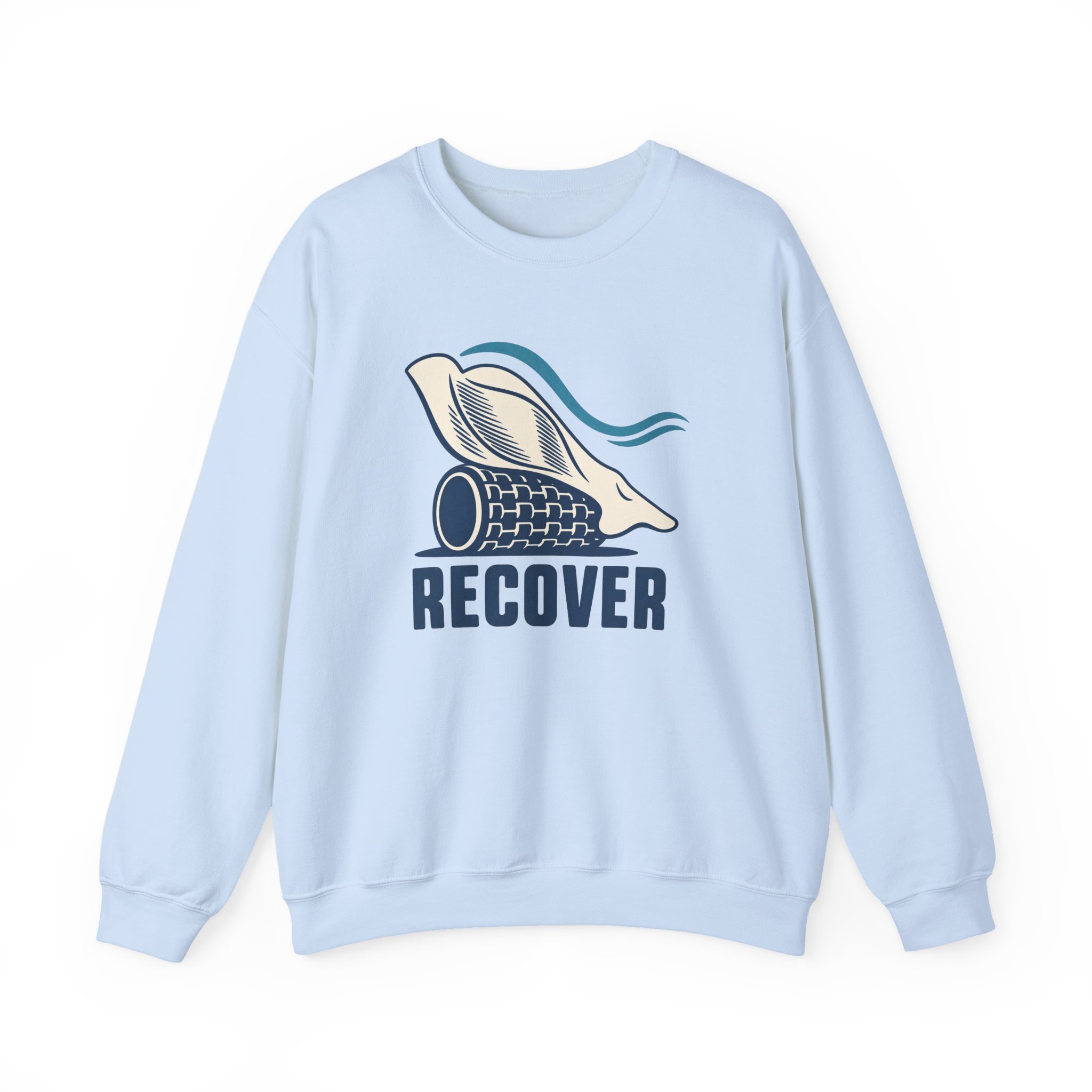 Foam-Roll Ritual Sweatshirt — White – Image 2