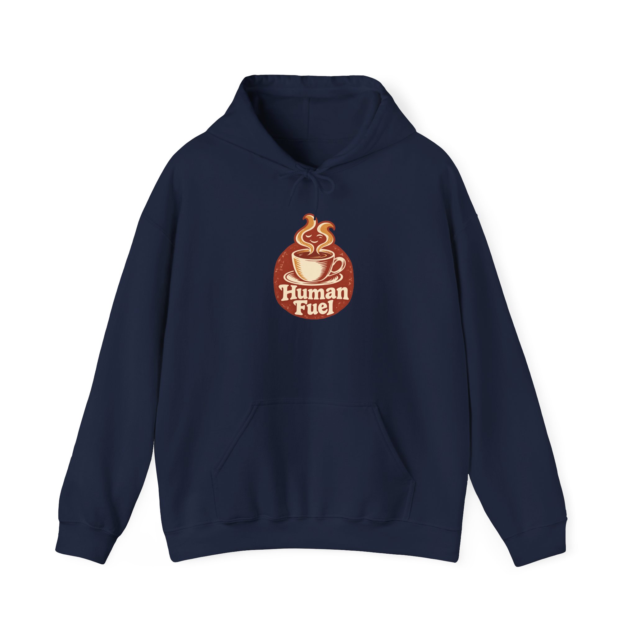 Human Fuel Hoodie — Black – Bild 3