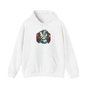 Chalk Halo Hoodie — White