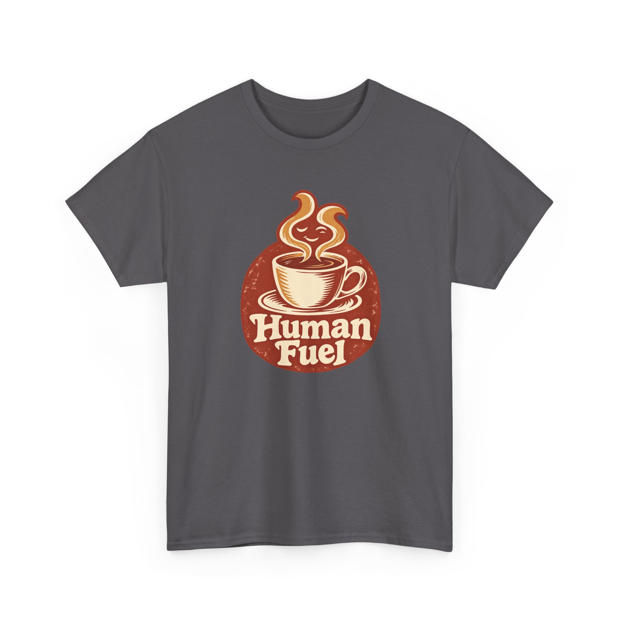 Human Fuel T-Shirt — Black – Bild 2