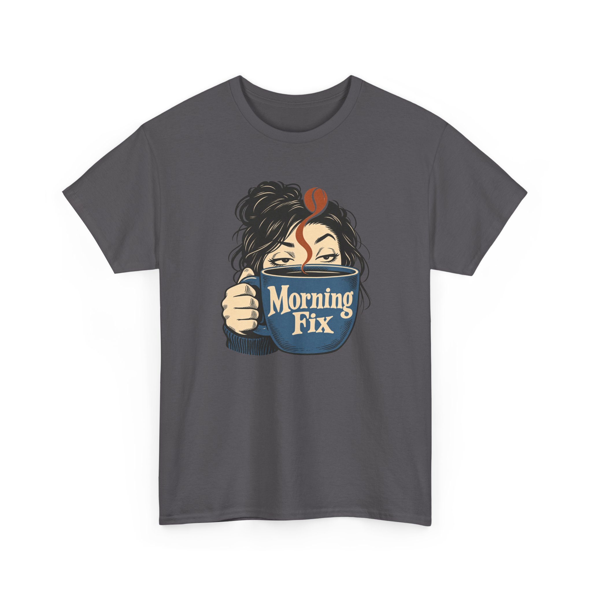 Morning Fix T-Shirt — Black - Image 2