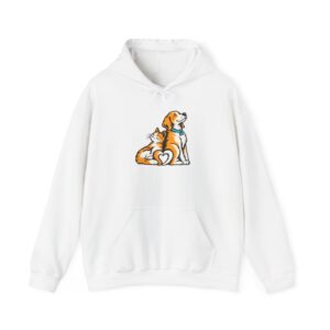Side‑Eye Sidekick Hoodie — Weiß