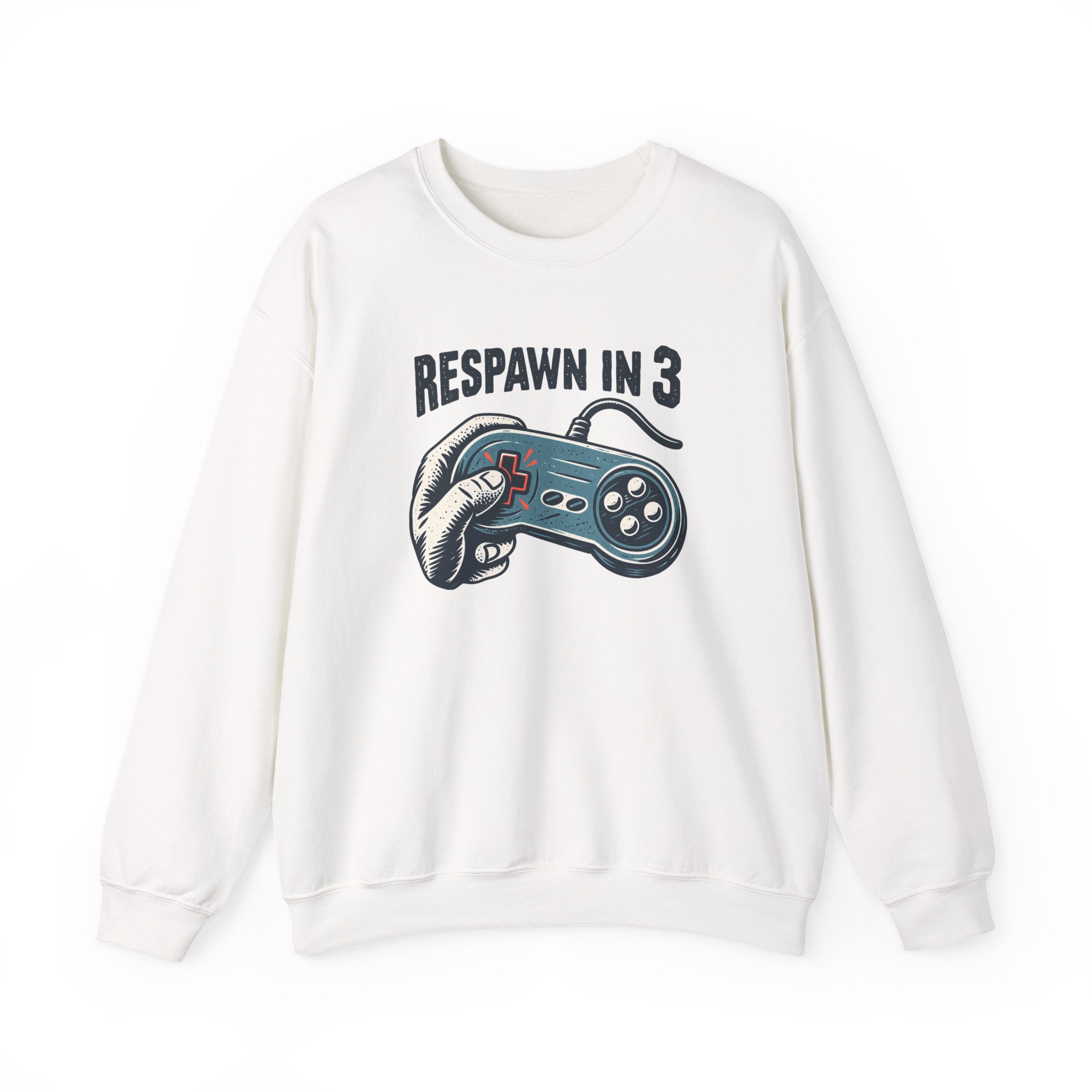 Sweat-shirt Respawn in 3 — Blanc