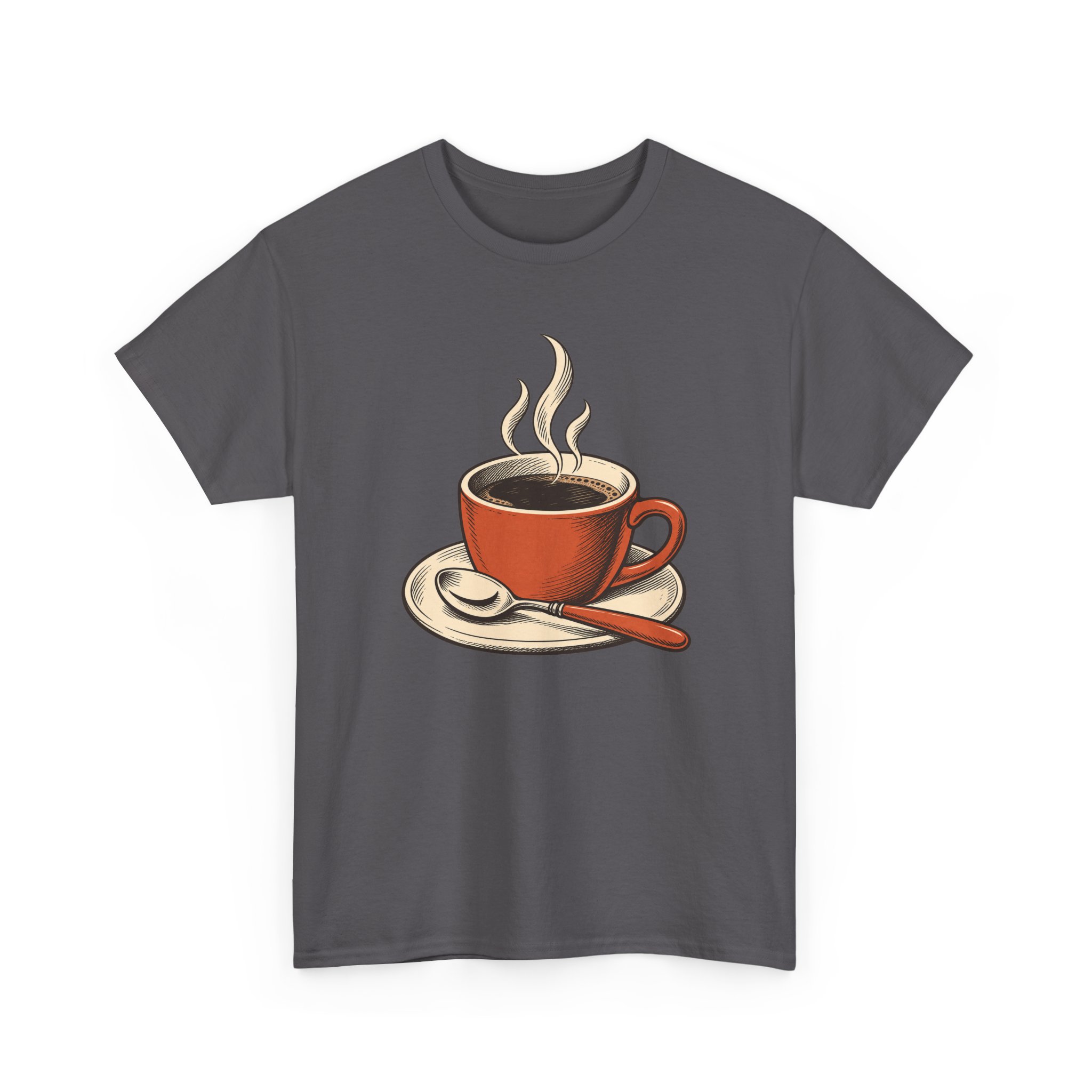 Snooze Spoon T-Shirt — Black - Image 2