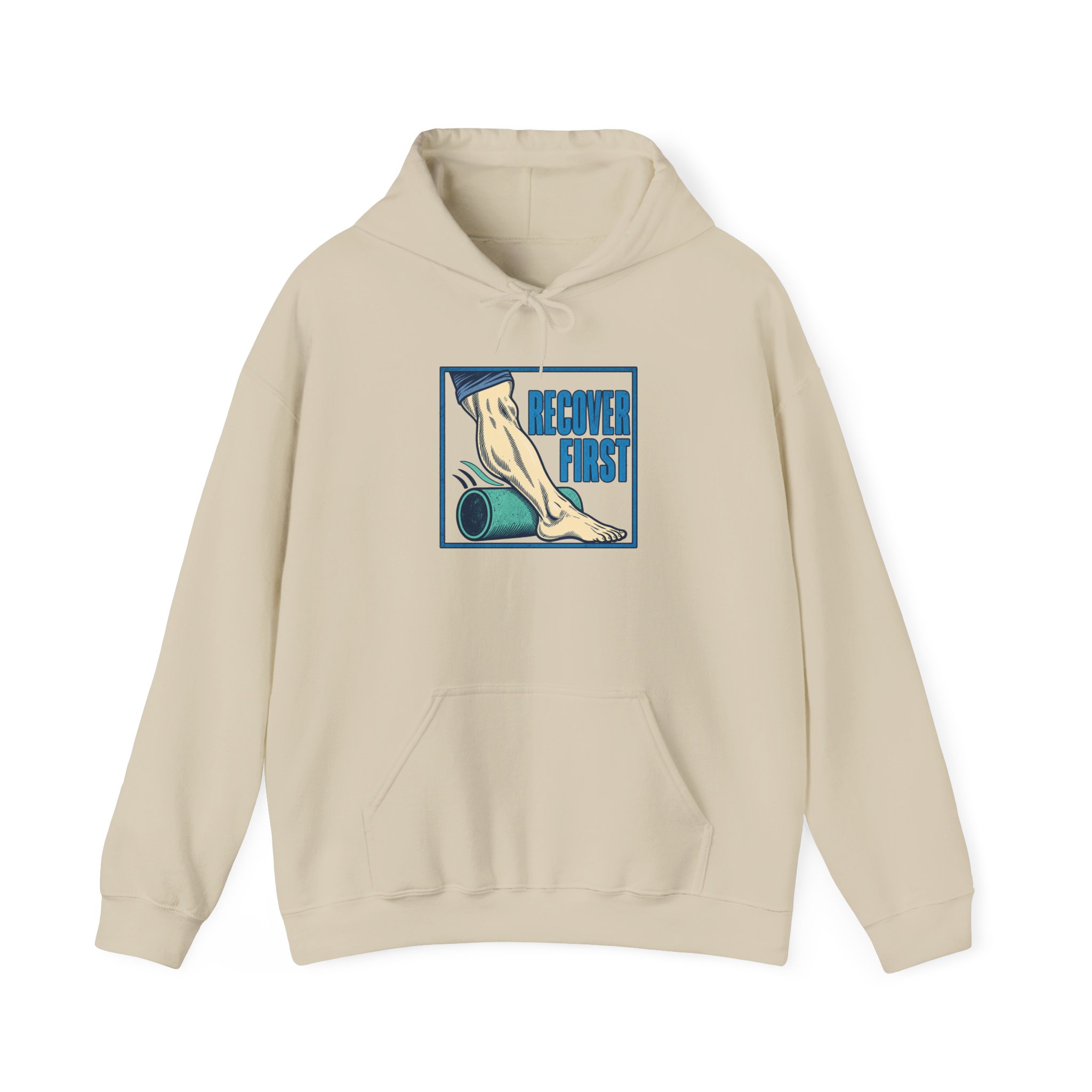 Foam-Roll Pause Hoodie — White – Bild 4
