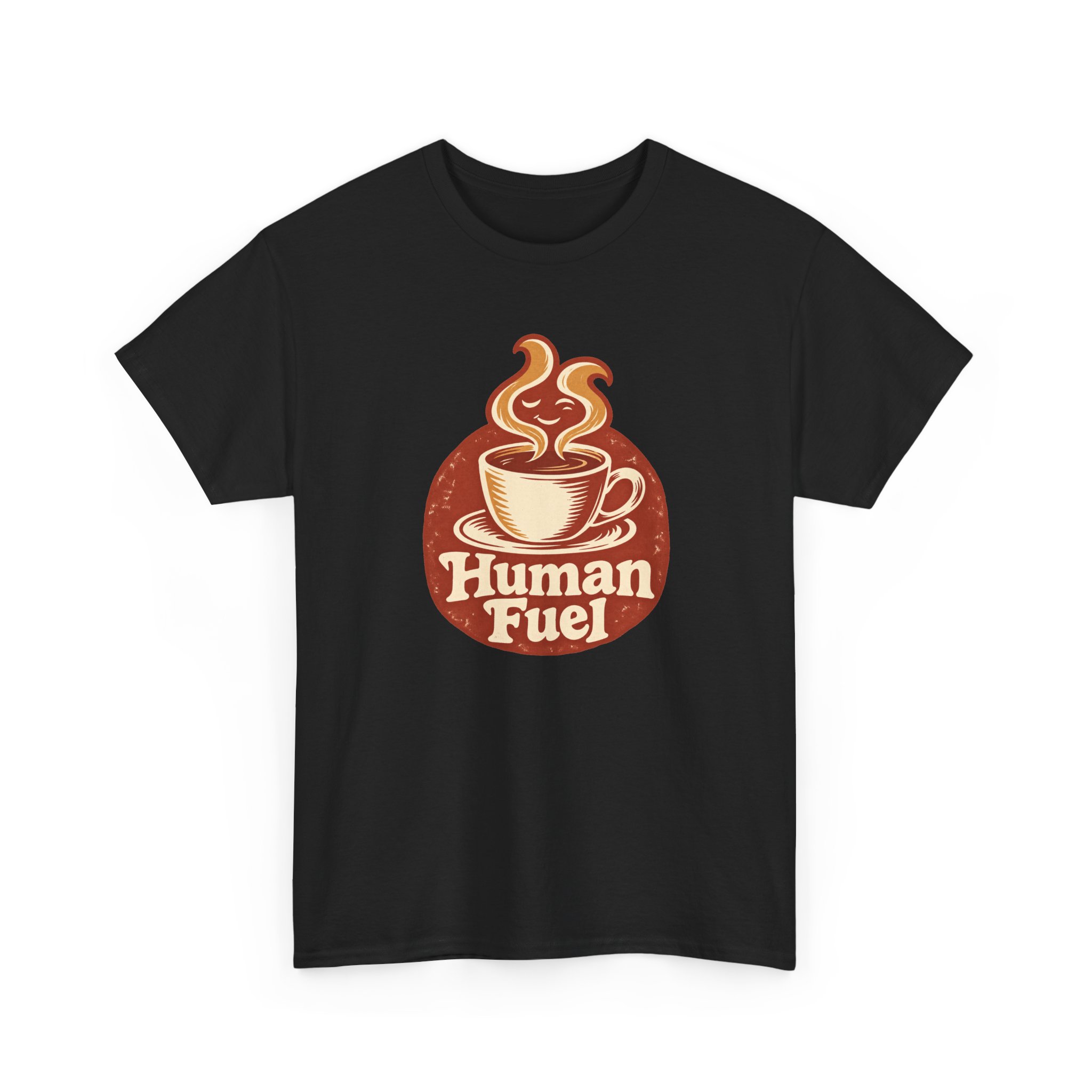 Human Fuel T-Shirt — Schwarz