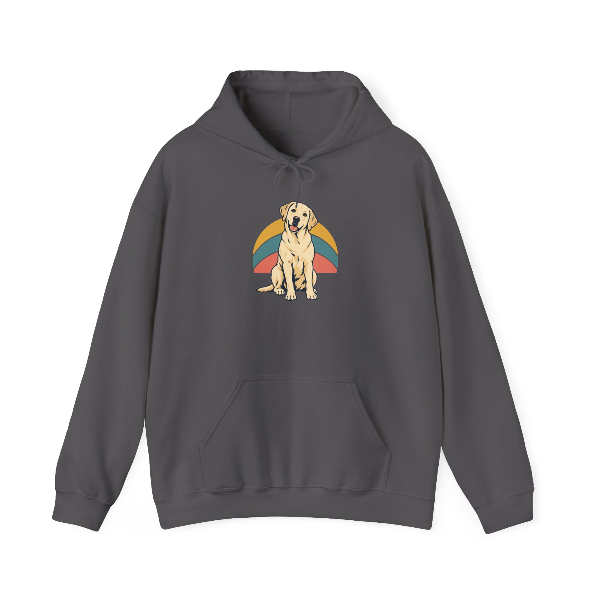 Retro Breed Halo Hoodie — Black – Bild 2