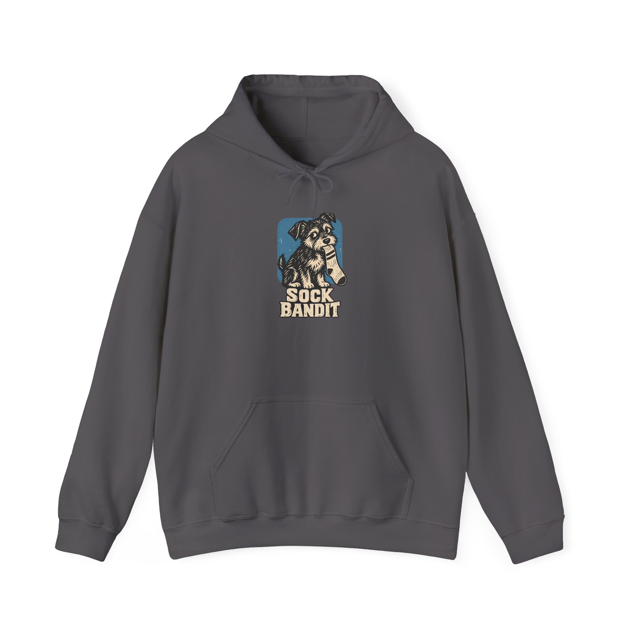 Sock Bandit Hoodie — Black – Bild 2