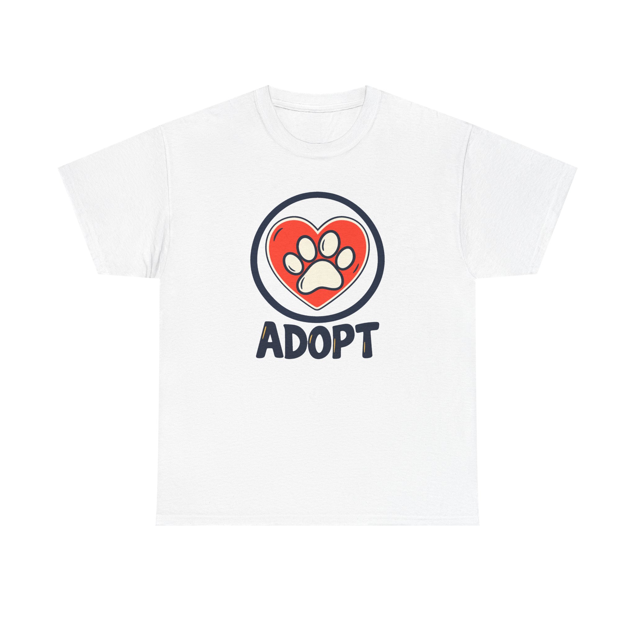 Shelter Heart Badge T-Shirt — Weiß