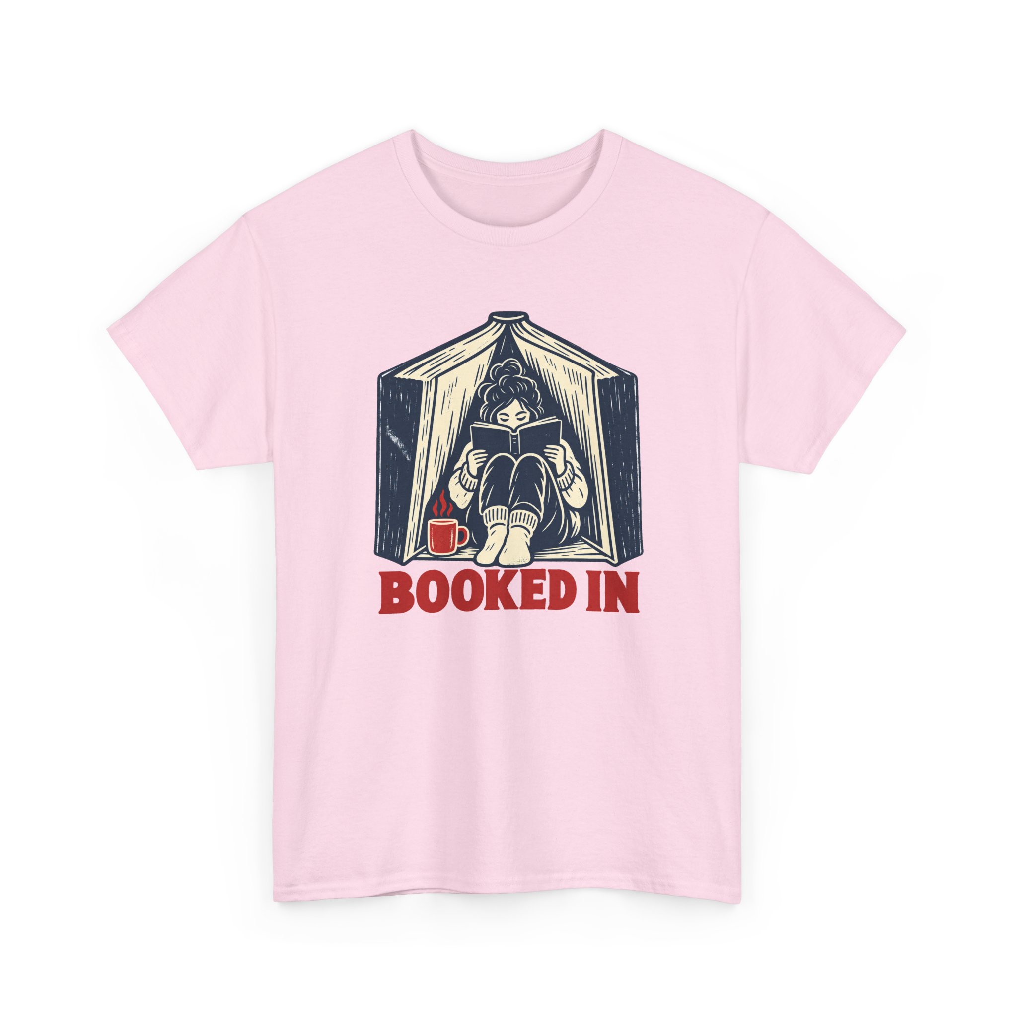 Booked In T-Shirt — White - Image 2