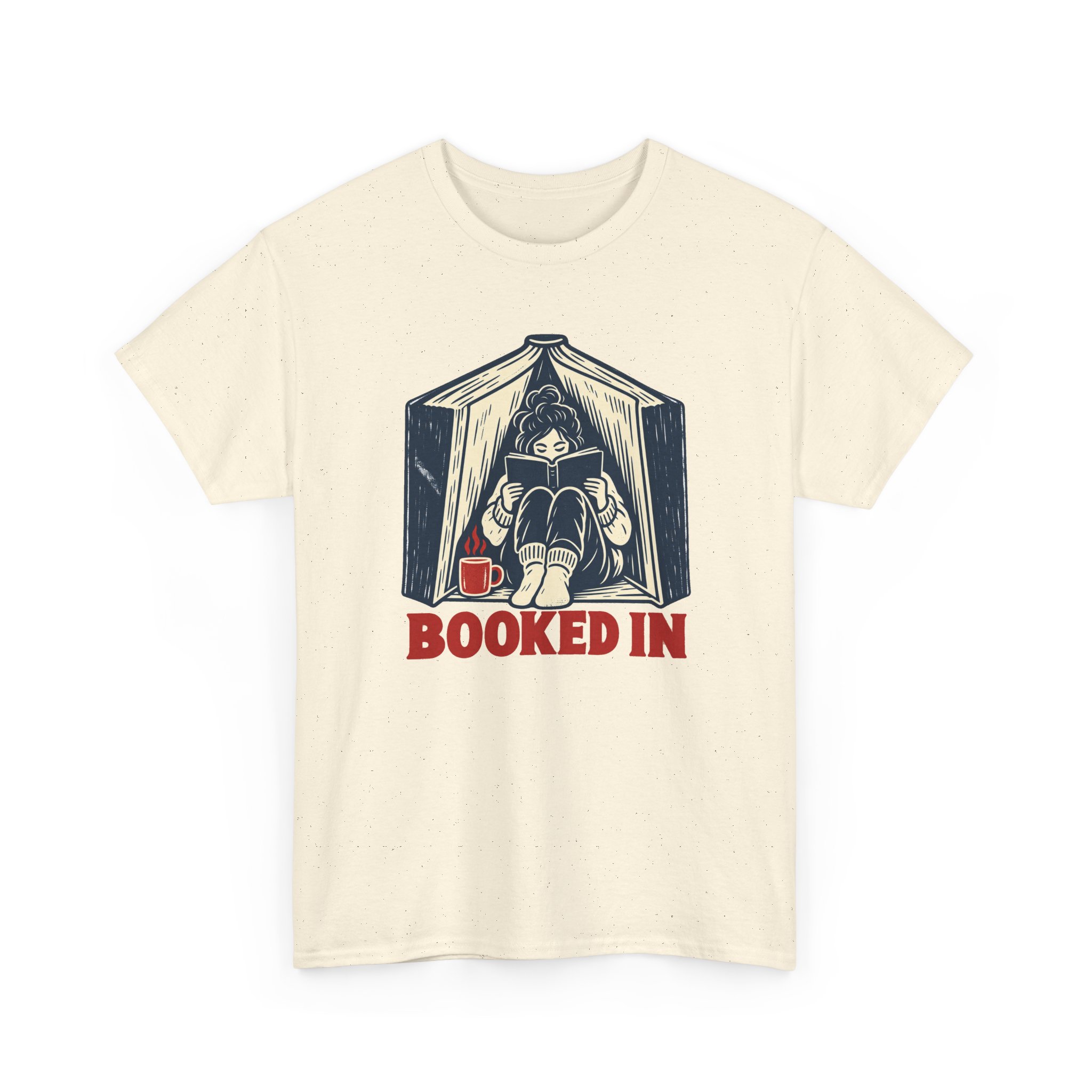 Booked In T-Shirt — White - Image 3