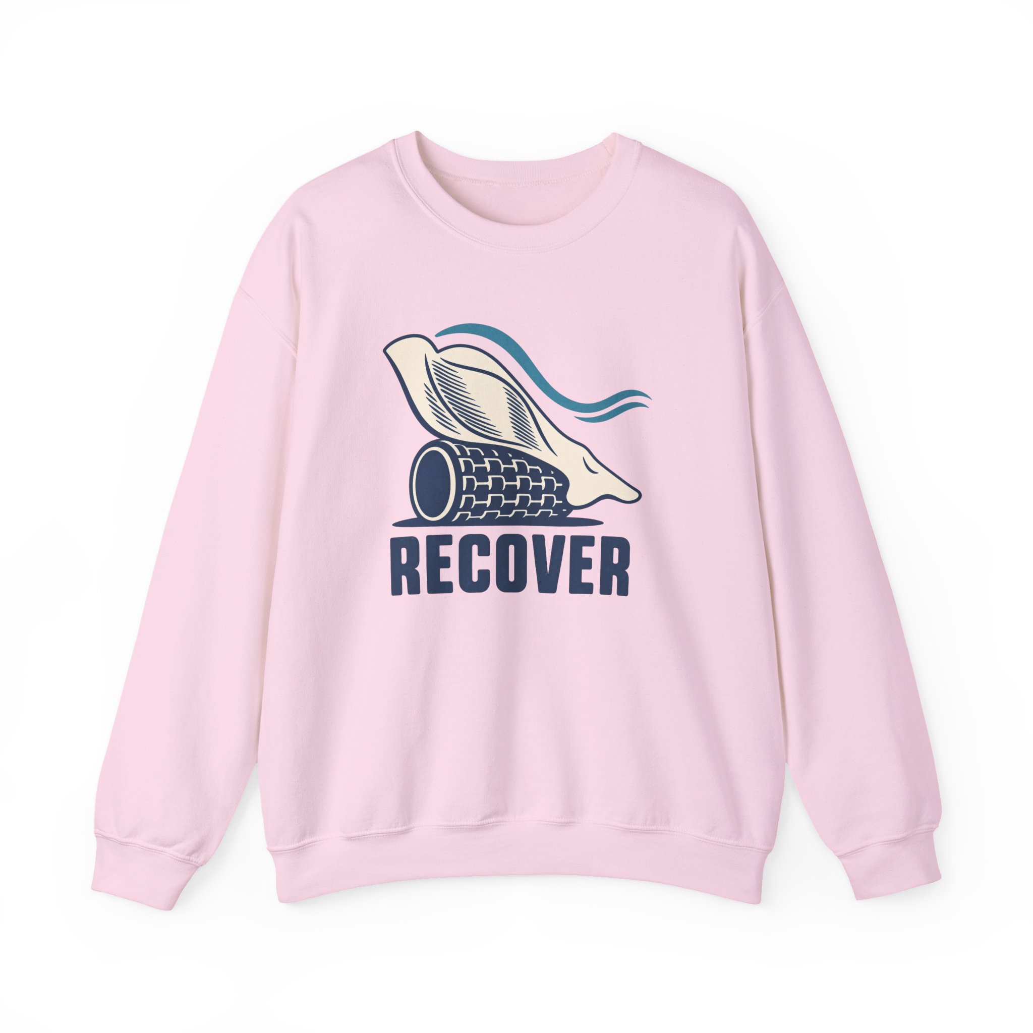 Foam-Roll Ritual Sweatshirt — White – Image 3