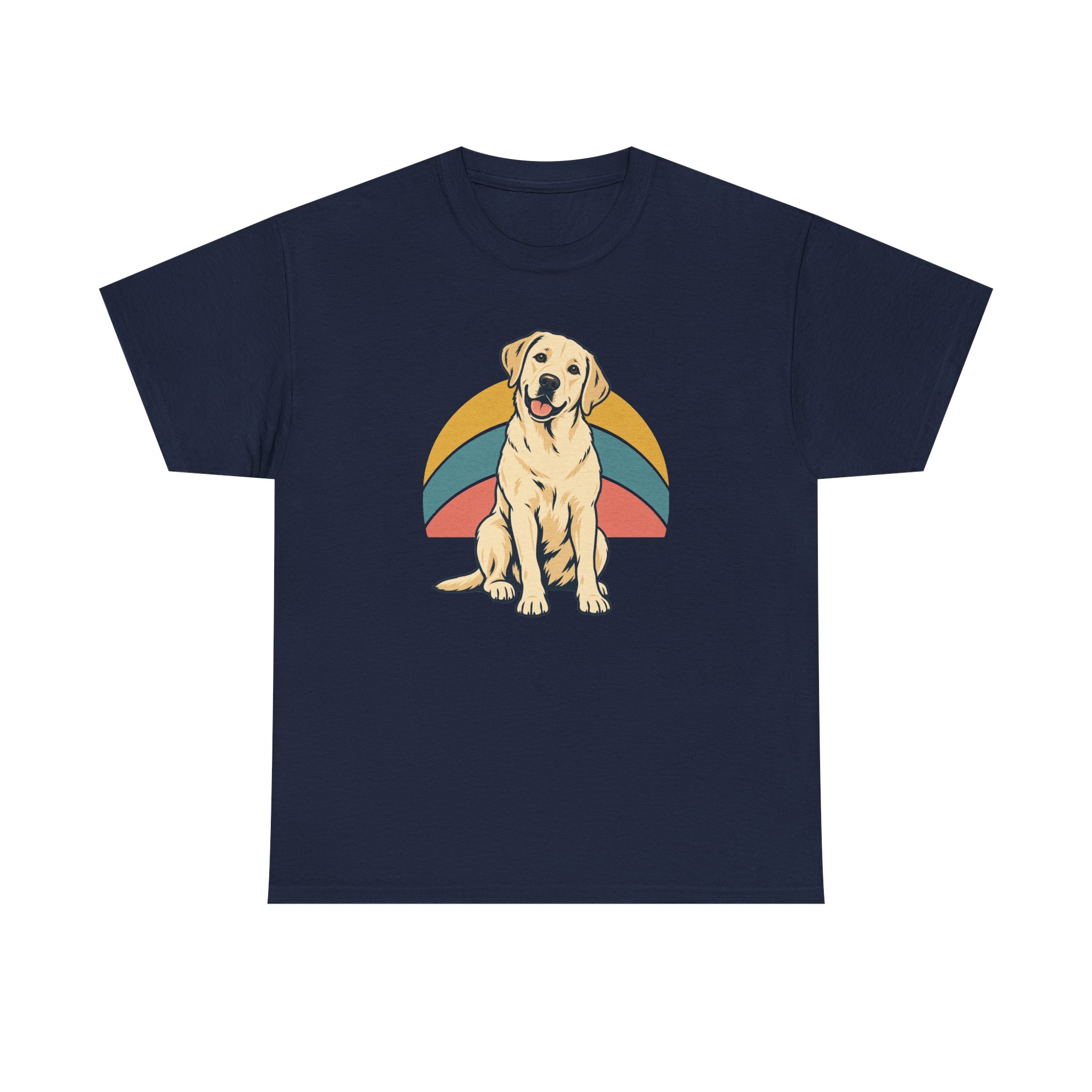 Retro Breed Halo T-Shirt — Black – Bild 3
